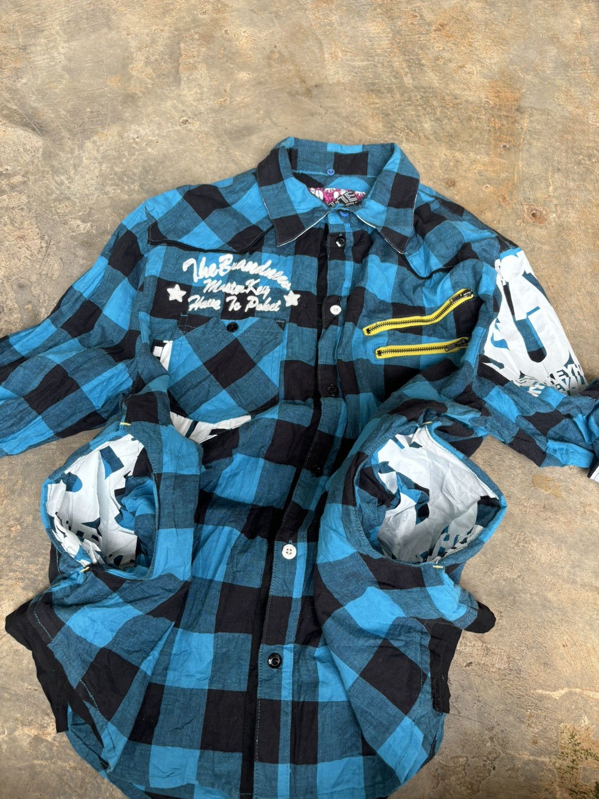 Hysteric Glamour Y2k Clone Deugfiu Ifwixwasnine Punk Style Shirt Size US L / EU 52-54 / 3 - 10 Thumbnail