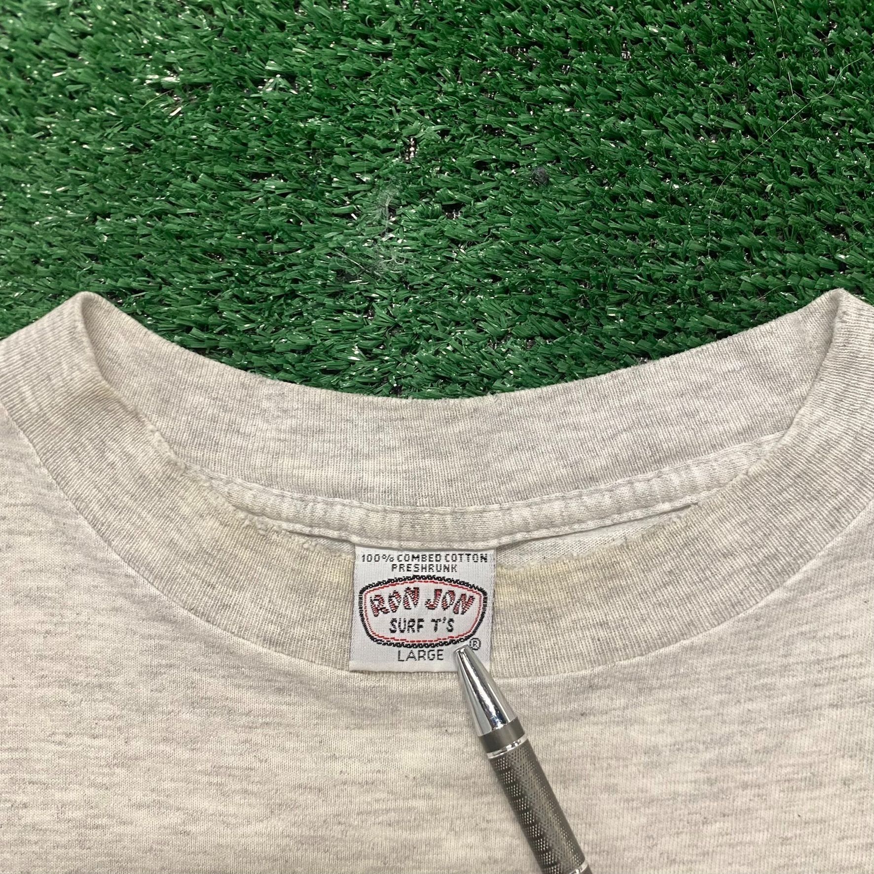 Ron Jon Surf Shop Vintage 90s Ron Jon Surf Shop Single Stitch Baggy T-Shirt Size US L / EU 52-54 / 3 - 7 Thumbnail