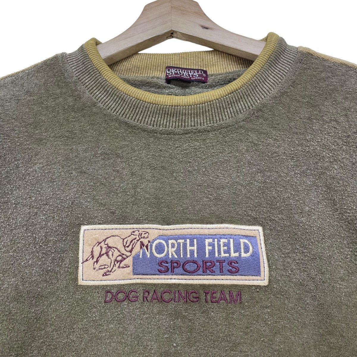 Lindbergh × Vintage Vintage North Field Sport Dog Racing Sweatshirt Jacket Size US M / EU 48-50 / 2 - 3 Thumbnail
