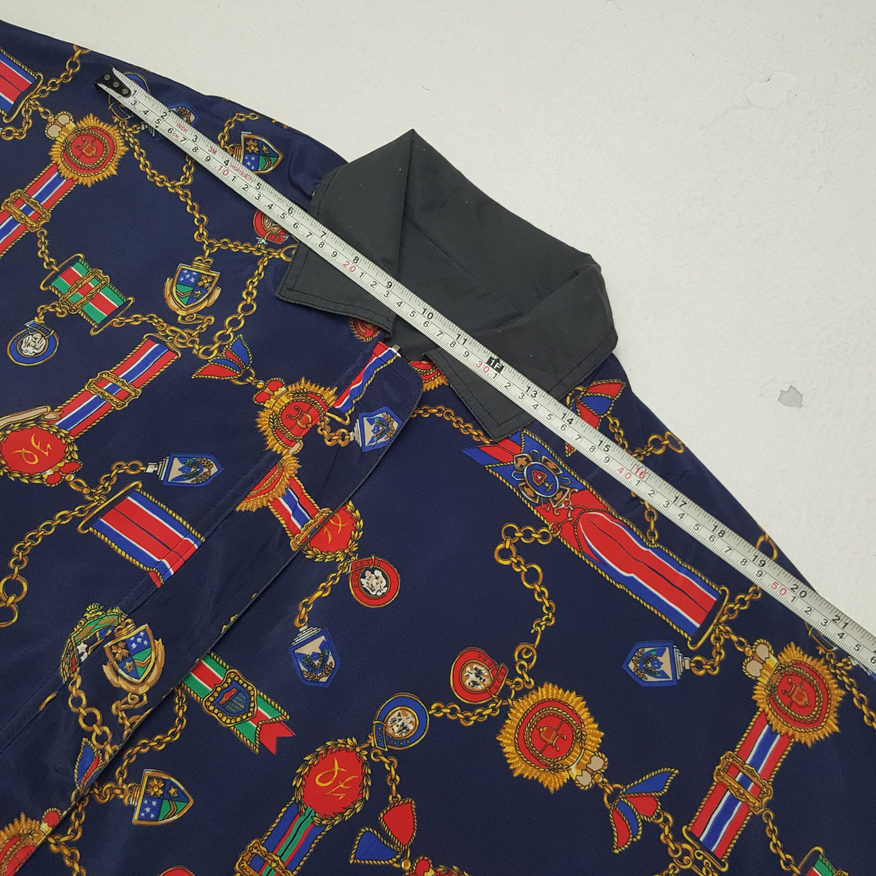 Designer × Vintage Vintage Alfred Dunner Medal Design Riversible Bombers Jacket Size US L / EU 52-54 / 3 - 8 Thumbnail
