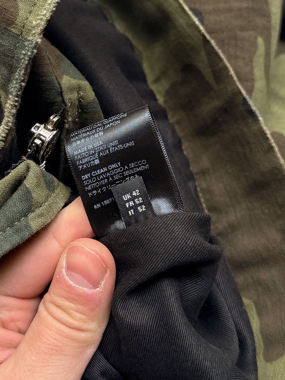 Amiri Amiri Green Camo M65 Utility Field Jacket Size US XL / EU 56 / 4 - 11 Thumbnail