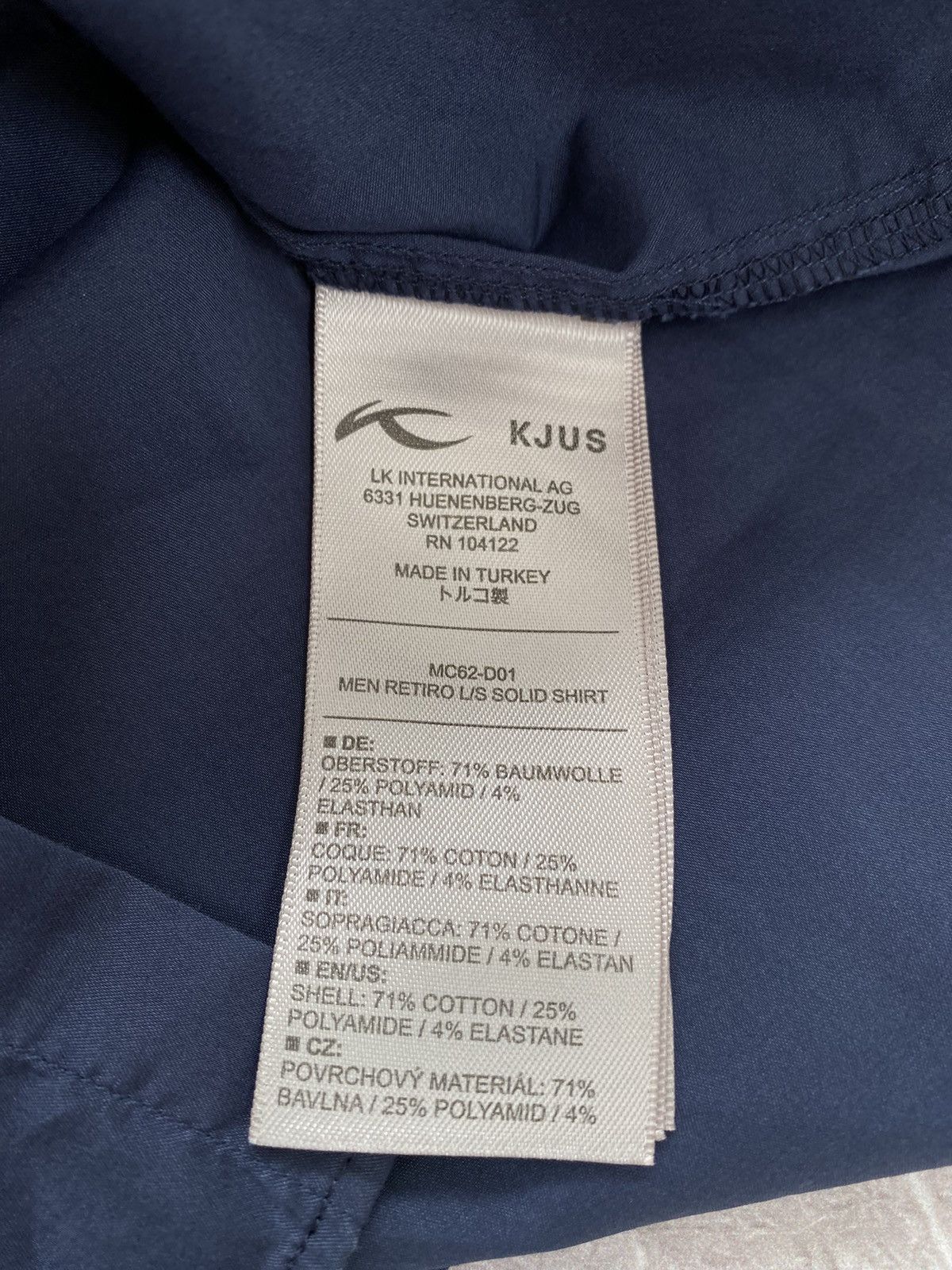 KJUS Basic Kjus Retiro Solid Shirt Button up Long Sleeve Size US S / EU 44-46 / 1 - 9 Thumbnail