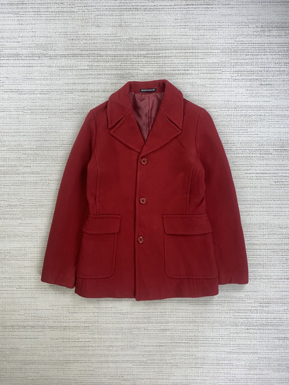 Yohji Yamamoto 🔥STEALS Yohji Yamamoto Ined Wool Jacket Size M / US 6-8 / IT 42-44 - 1 Thumbnail