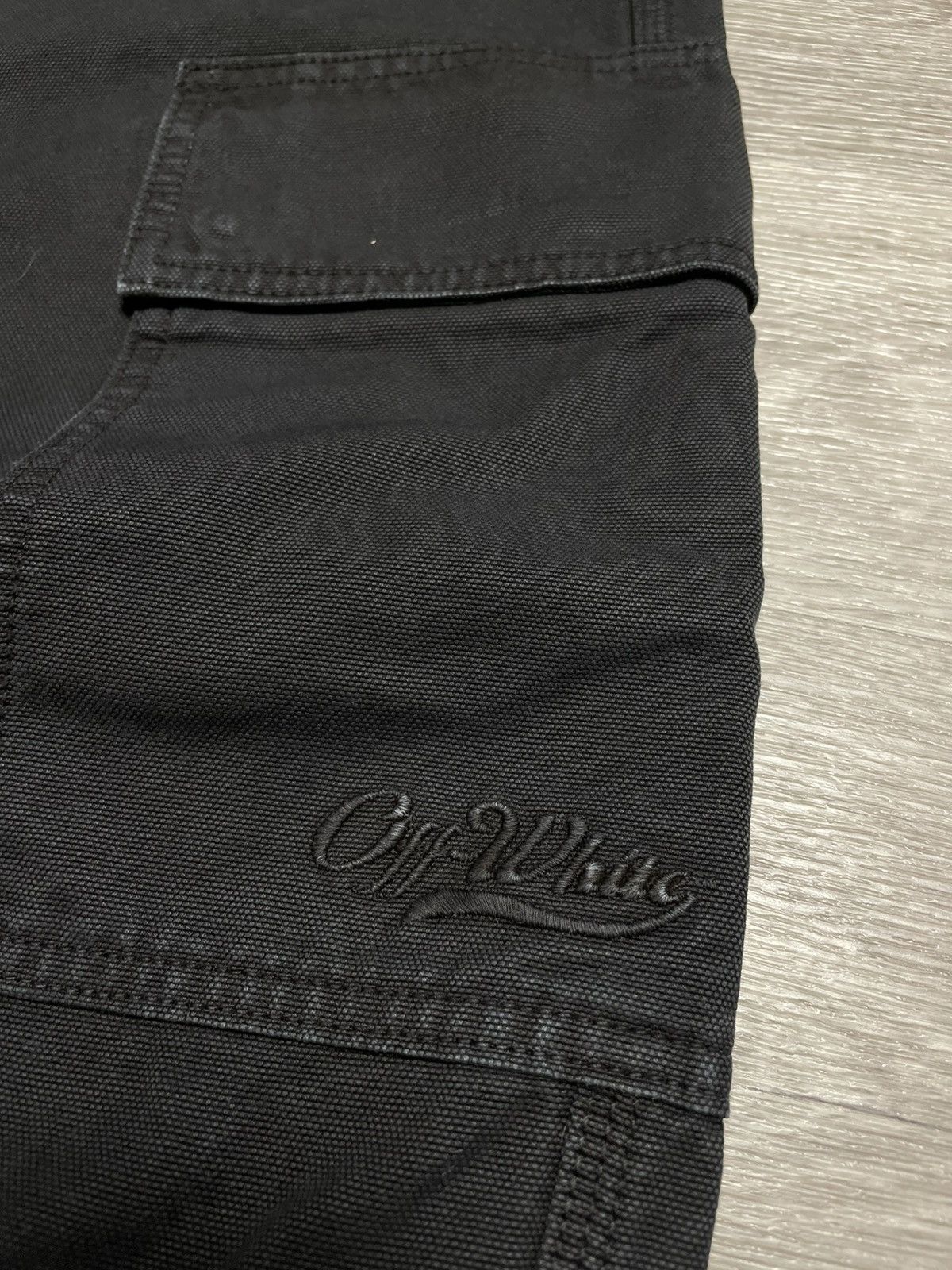 Off-White Off White Black Cargo Jeans Size US 32 / EU 48 - 8 Thumbnail