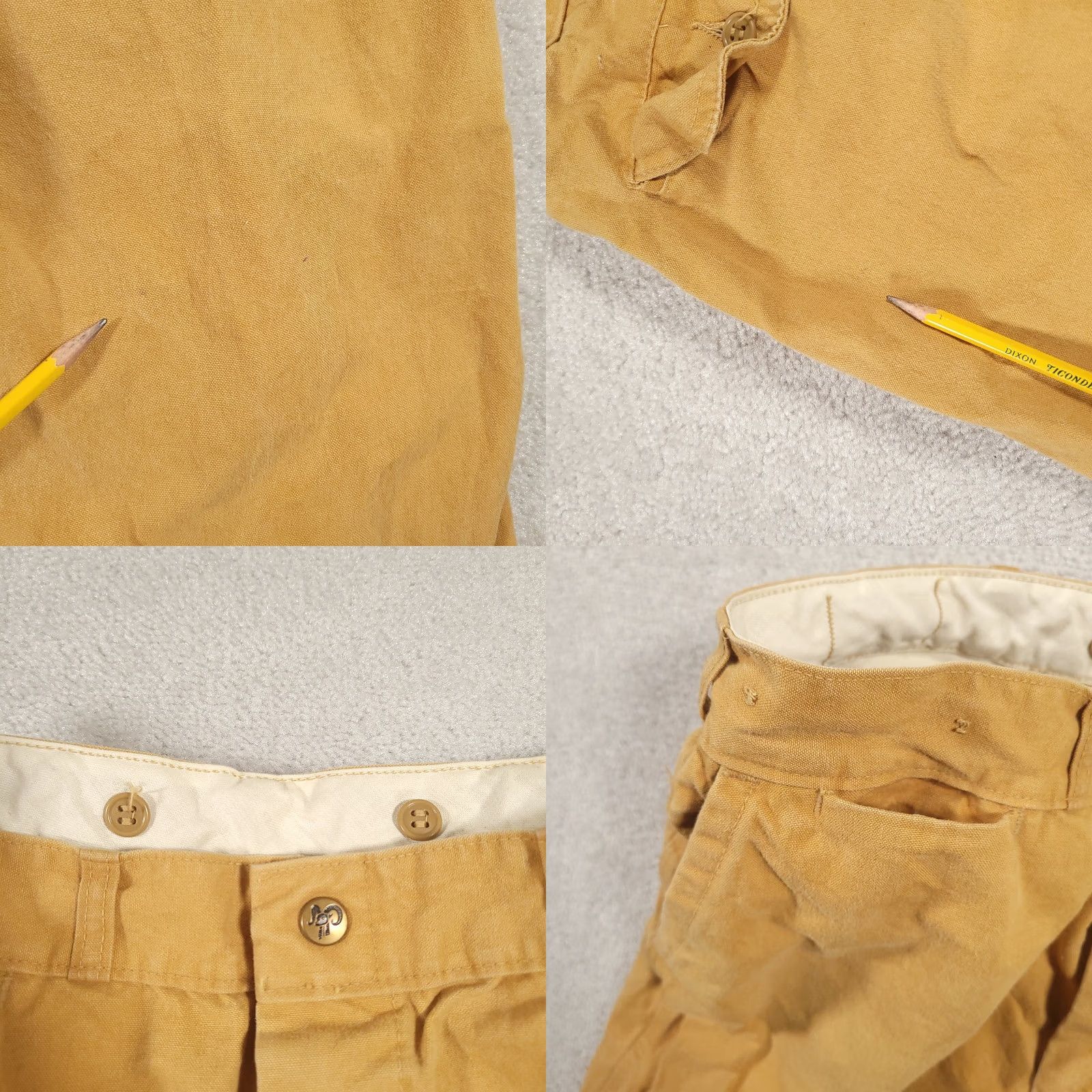 Vintage VINTAGE Black Sheep Brush Field Pants Mens 35X29 Brown Canvas Hunting Distressed Size US 35 - 9 Thumbnail