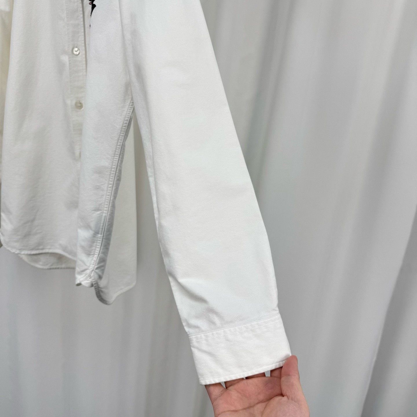 Burberry Burberry Embroidered Monster Long-Sleeve Shirt Size US M / EU 48-50 / 2 - 4 Thumbnail