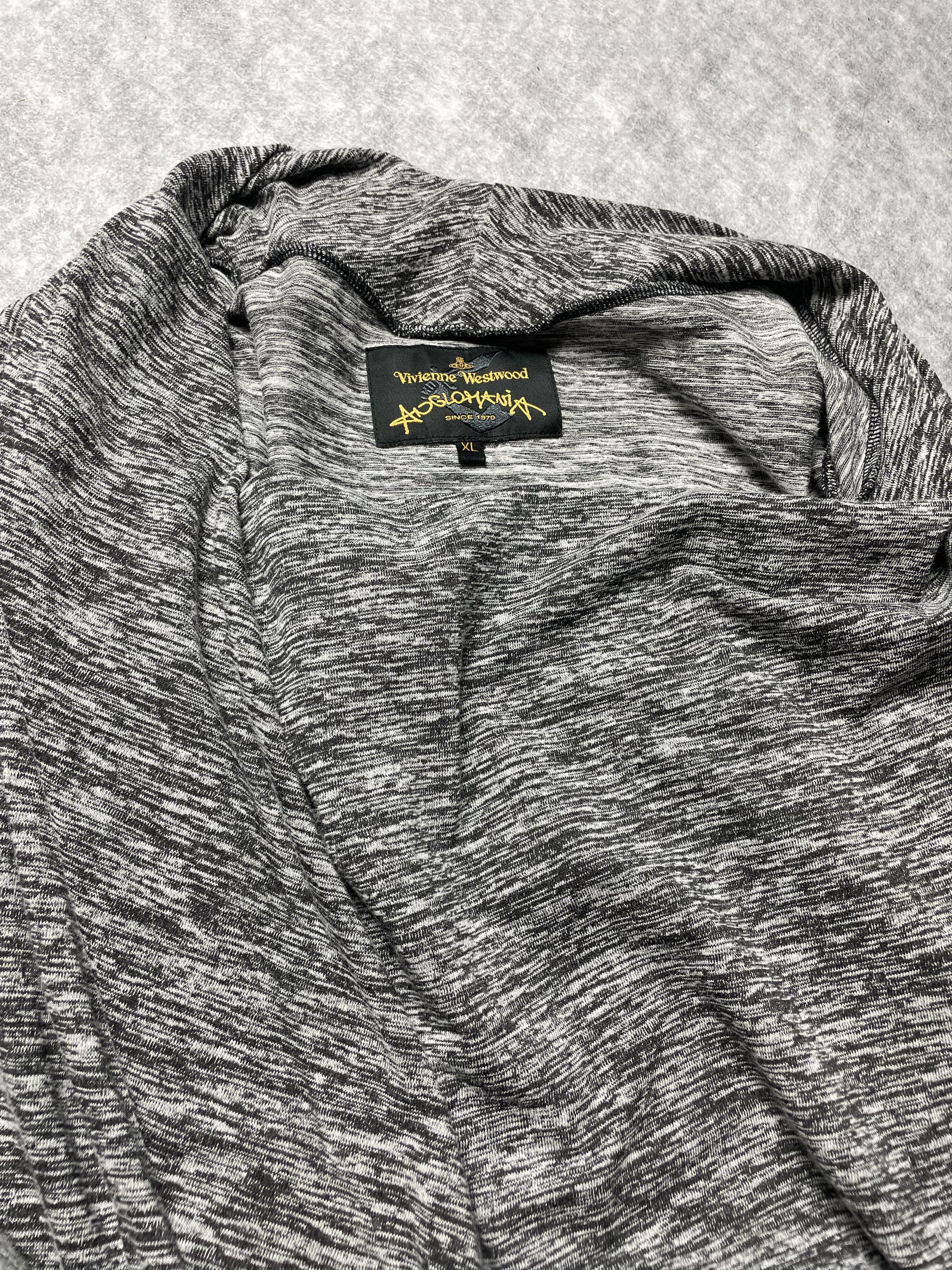 Vivienne Westwood Vivienne Westwood Anglomania Cotton Knit Grey Top Sweater Size XL / US 12-14 / IT 48-50 - 6 Thumbnail