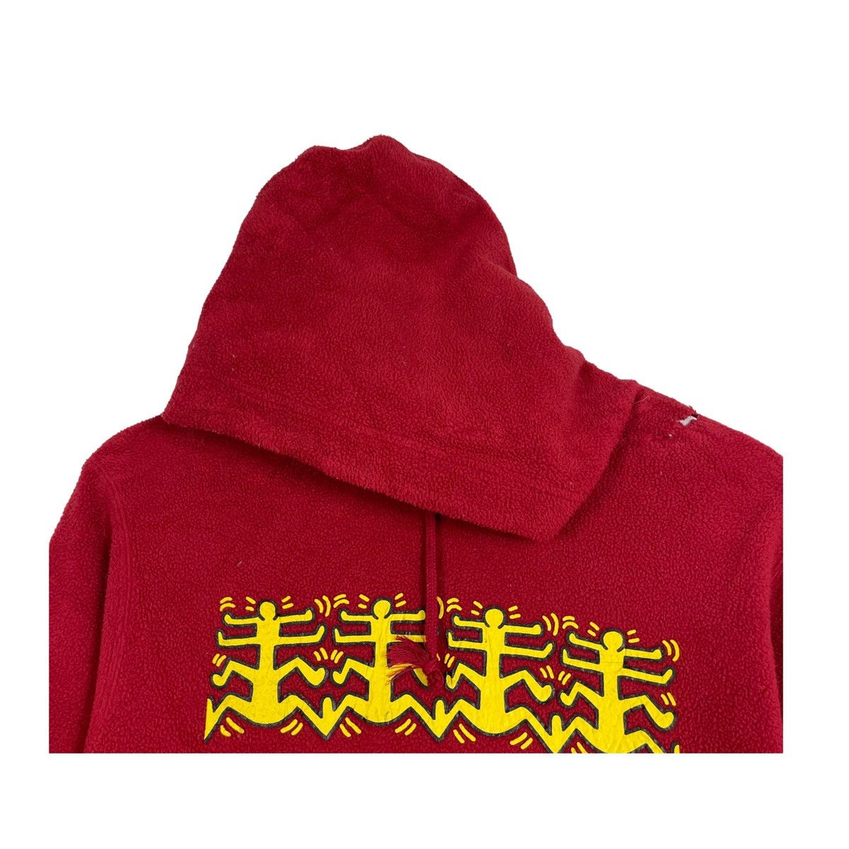 Keith Haring 💥KEITH HARING POP ART MICRO FLEECE HOODIE Size US S / EU 44-46 / 1 - 2 Thumbnail