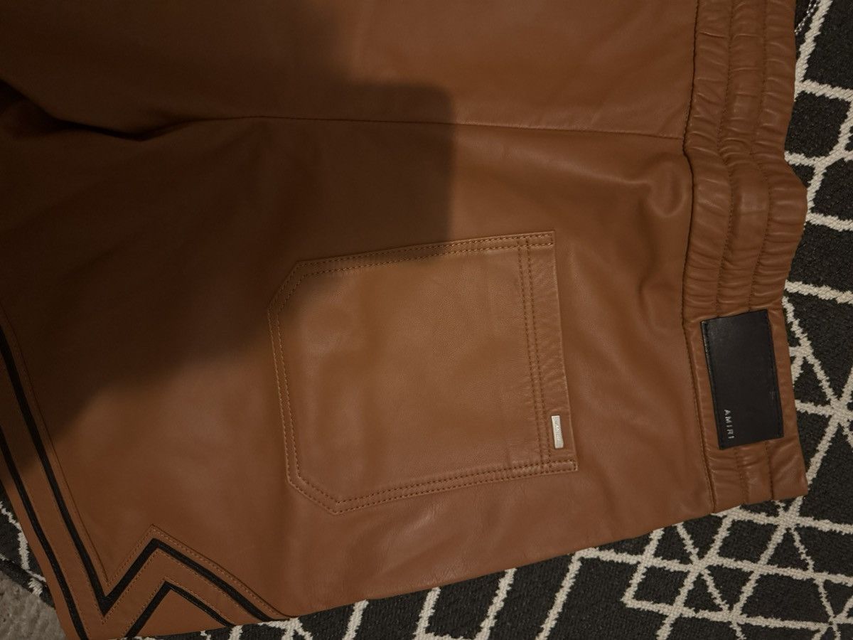 Amiri Amiri drawstring leather boxing shorts size 36 NEW Size US 36 / EU 52 - 9 Thumbnail