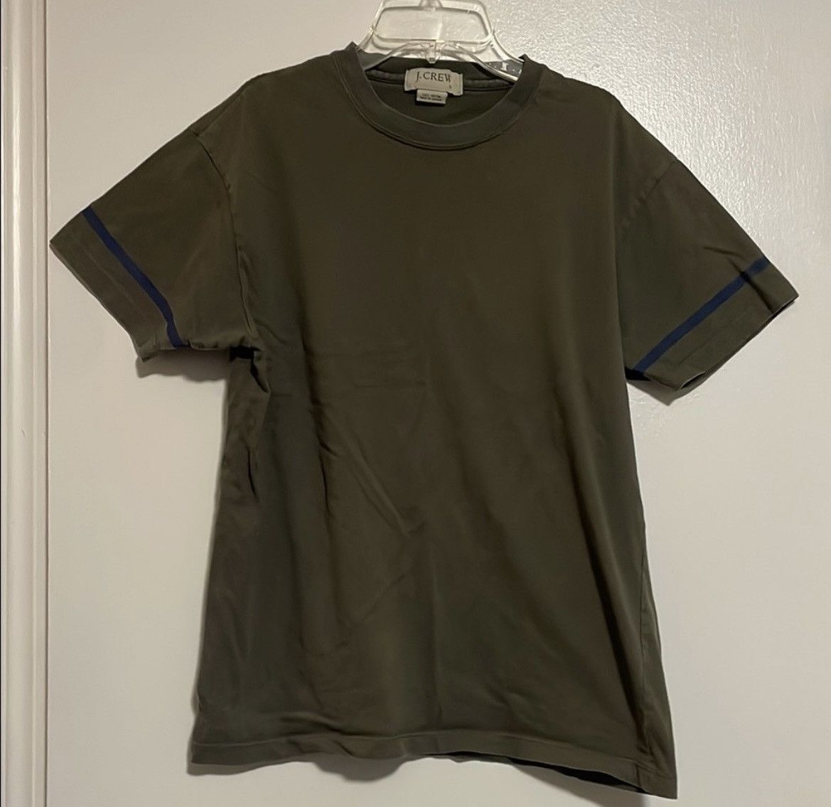 J.Crew J. Crew Dark Olive Men’s Short Sleeve Shirt Size US S / EU 44-46 / 1 - 1 Thumbnail