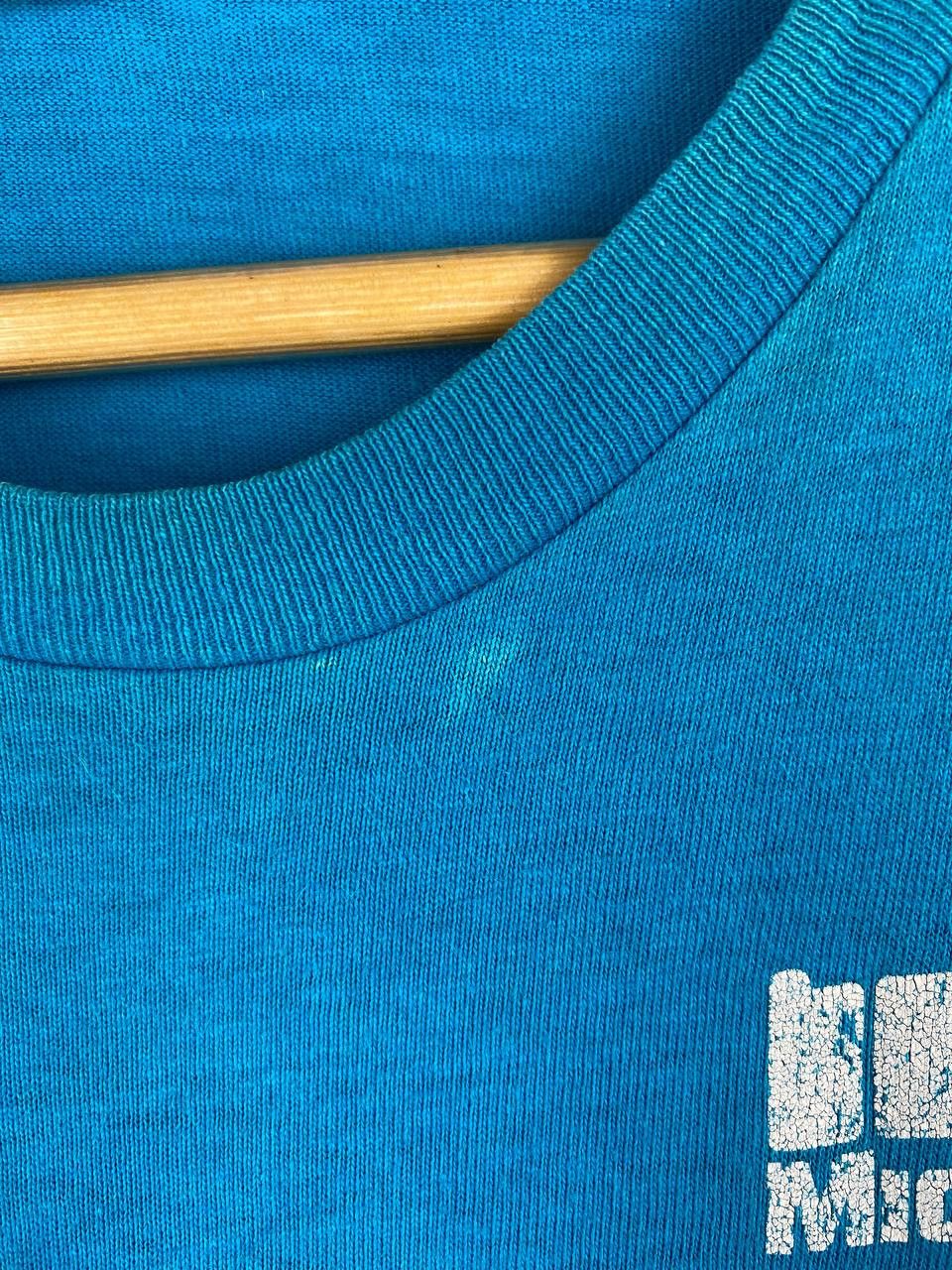 Microsoft vintage micropro wordstar tee by hanes made in usa Size US XL / EU 56 / 4 - 4 Thumbnail