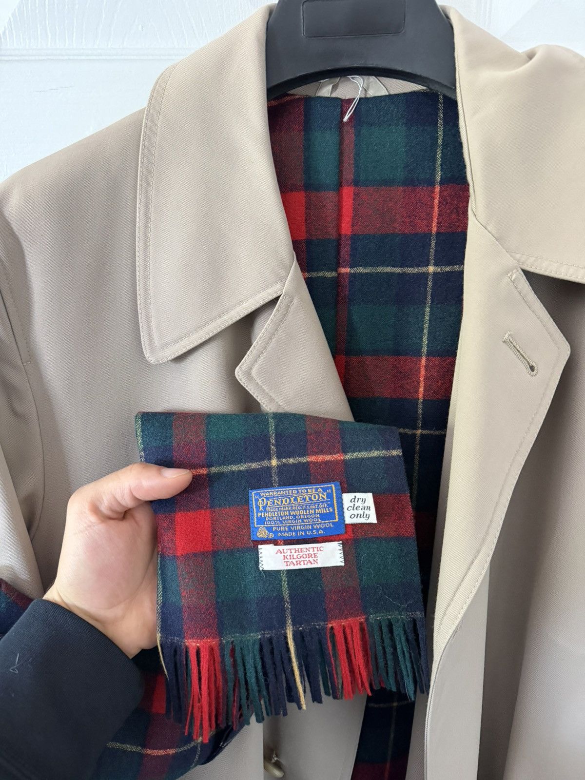 Pendleton Pendleton Men’s Coat with Wool Tartan Plaid Lining and Scarf Size US L / EU 52-54 / 3 - 5 Thumbnail
