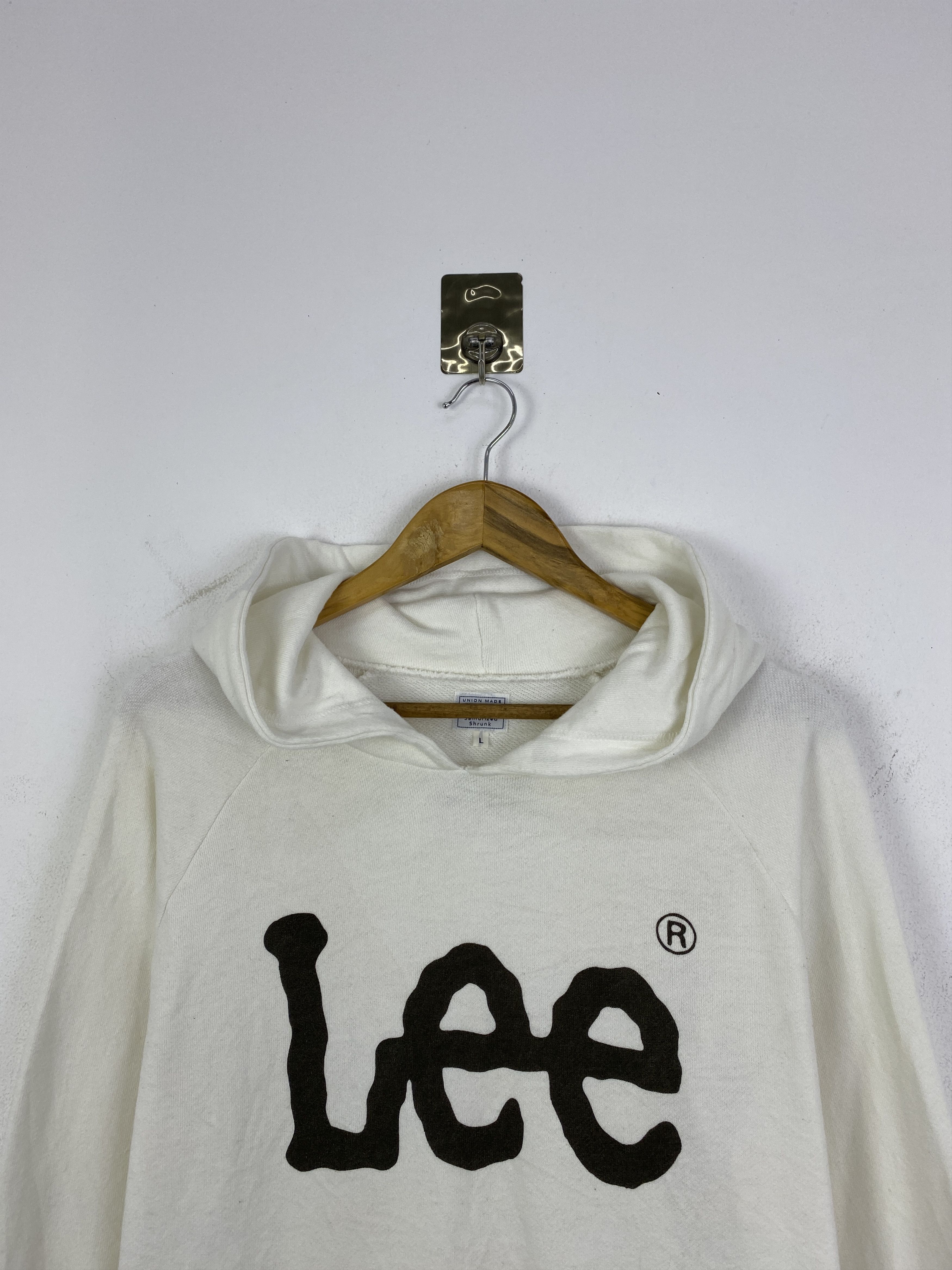 Lee Vintage Lee Big Logo Pullover Hoodie SH0211 Size US L / EU 52-54 / 3 - 2 Thumbnail