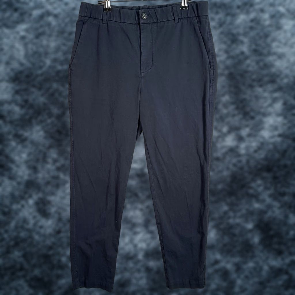 Everlane VINTAGE Everlane Slim Fit Pants Men 32 x 29 Cotton Blend Blue Chino 90s Mens Size US 32 / EU 48 - 1 Thumbnail