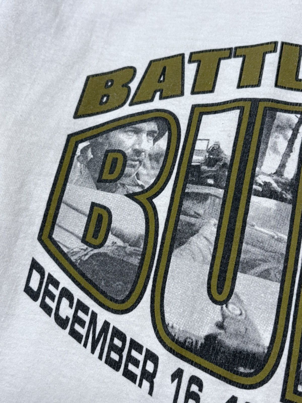 Vintage 90’s Battle of the The Bulge Vintage World War II Tee Shirt Size US M / EU 48-50 / 2 - 3 Thumbnail