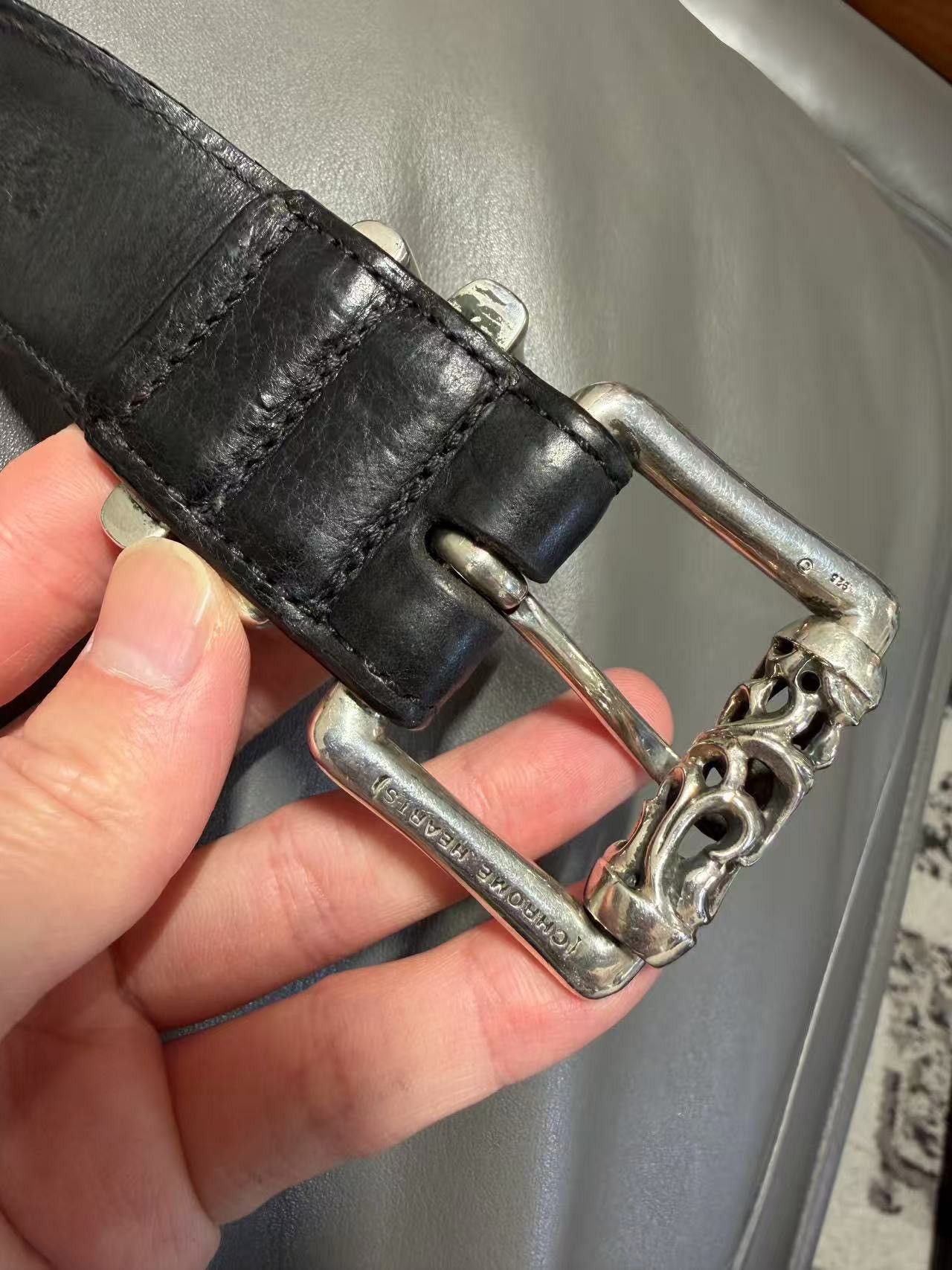 Chrome Hearts Chrome Hearts Roller Belt Size 32 - 8 Thumbnail