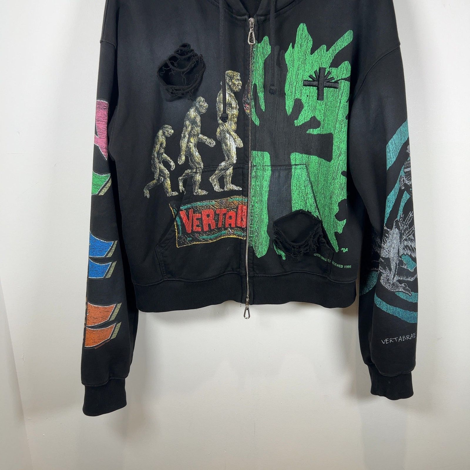 Vertabrae Vertabrae Montage Black Zip Up Hoodie Size US L / EU 52-54 / 3 - 3 Thumbnail