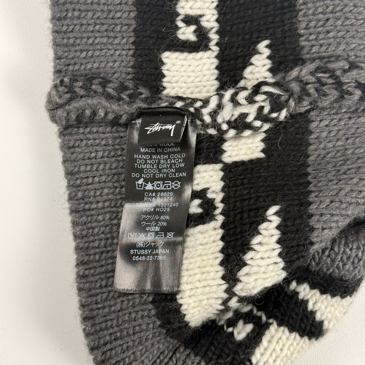 Stussy Stussy Wave Knit Beanie Size ONE SIZE - 2 Thumbnail