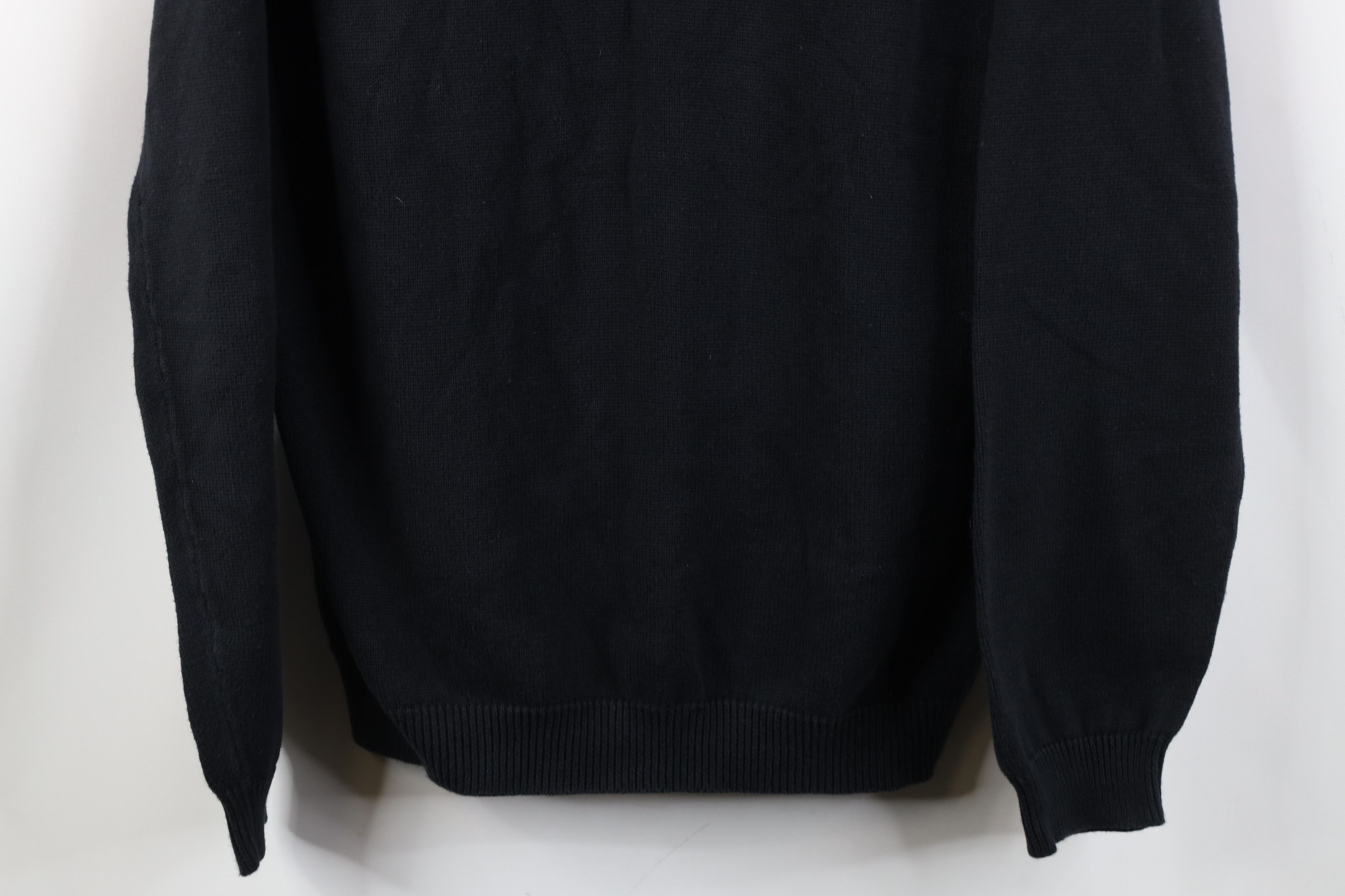 Eddie Bauer Vintage 90s Eddie Bauer Knit V-Neck Sweater Black Japan Size US M / EU 48-50 / 2 - 3 Thumbnail