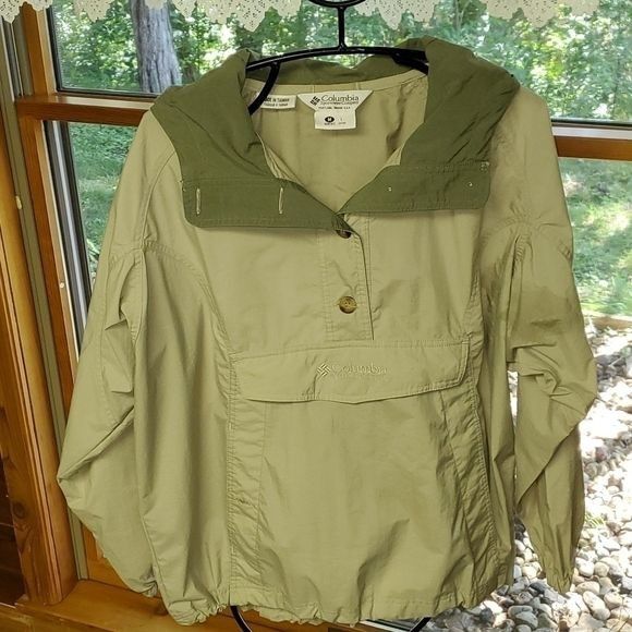 Columbia Columbia Anorak Cinched Pullover Kangaroo Pockets Sz M Jacke Size M / US 6-8 / IT 42-44 - 2 Thumbnail