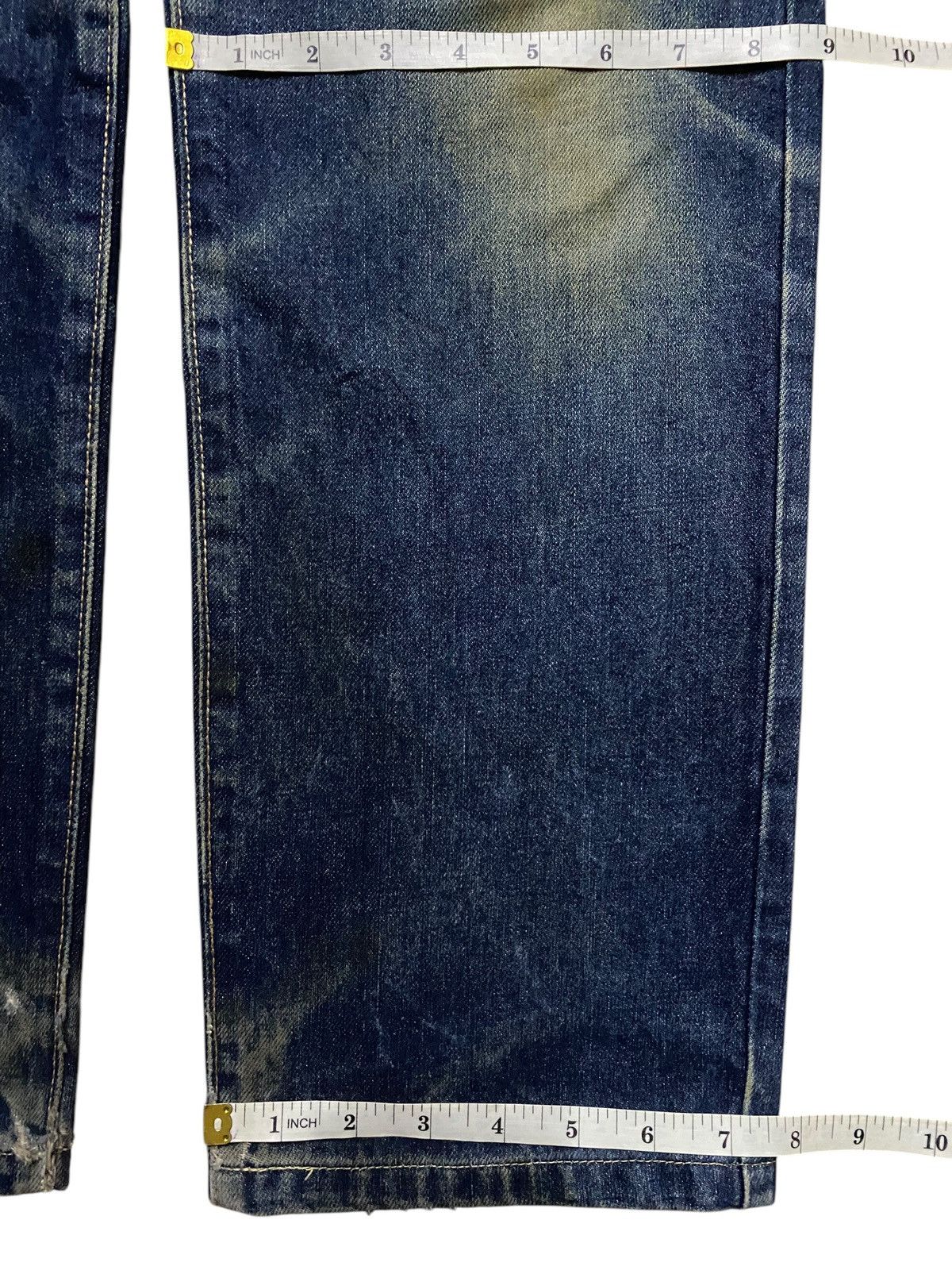Men's Wearhouse Vintage Unique Clothing Warehouse Mud Wash Loose Jeans Size US 33 - 15 Thumbnail