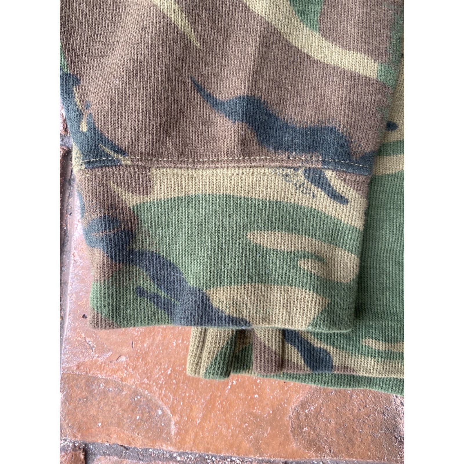 Ralph Lauren Ralph Lauren Polo Sweater Mens Large 1/4 Zip Logo Camouflage Camo Woodland Green Knit Pullover Casual Winter Fall Size US L / EU 52-54 / 3 - 4 Thumbnail