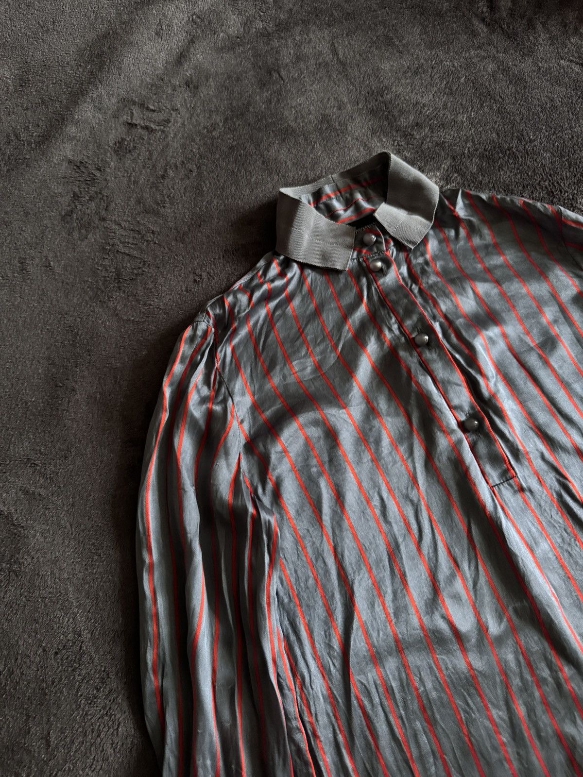 Emporio Armani Emporio Armani vintage 100% silk blouses rare Size S / US 4 / IT 40 - 2 Thumbnail