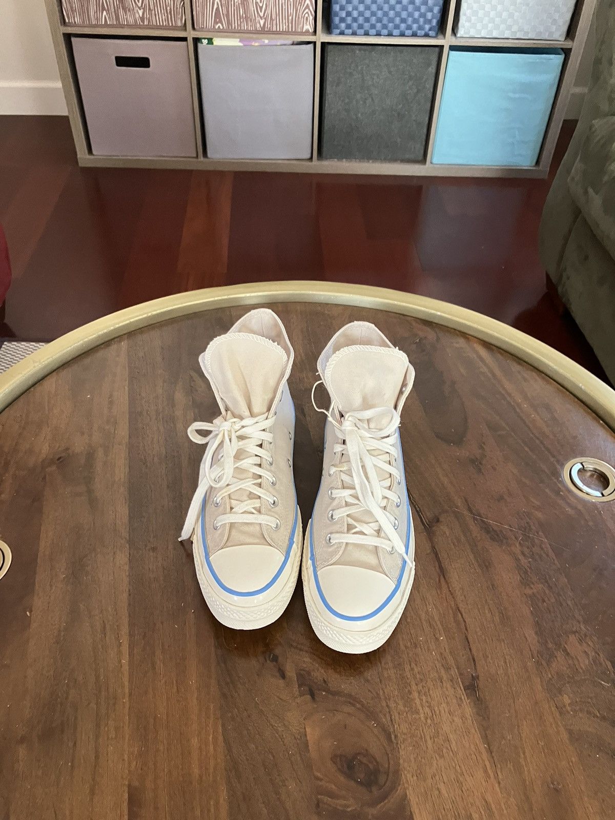 image of Converse X Golf Wang Chuck 70 (A04325C) M Size 8.5/ W 10.5 Shoes in Cream, Men's