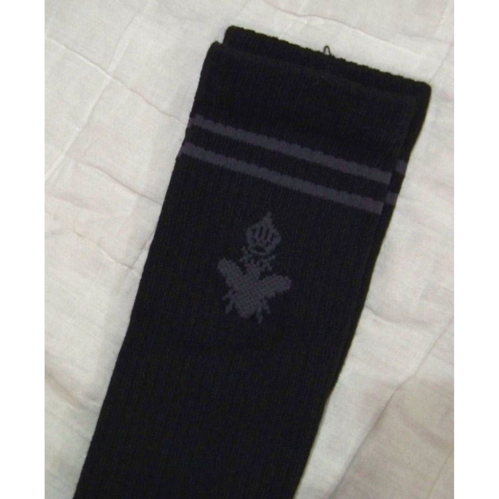 Vintage Bombas Socks Mens XL Mid Calf Black Crew Socks New Size ONE SIZE - 6 Thumbnail