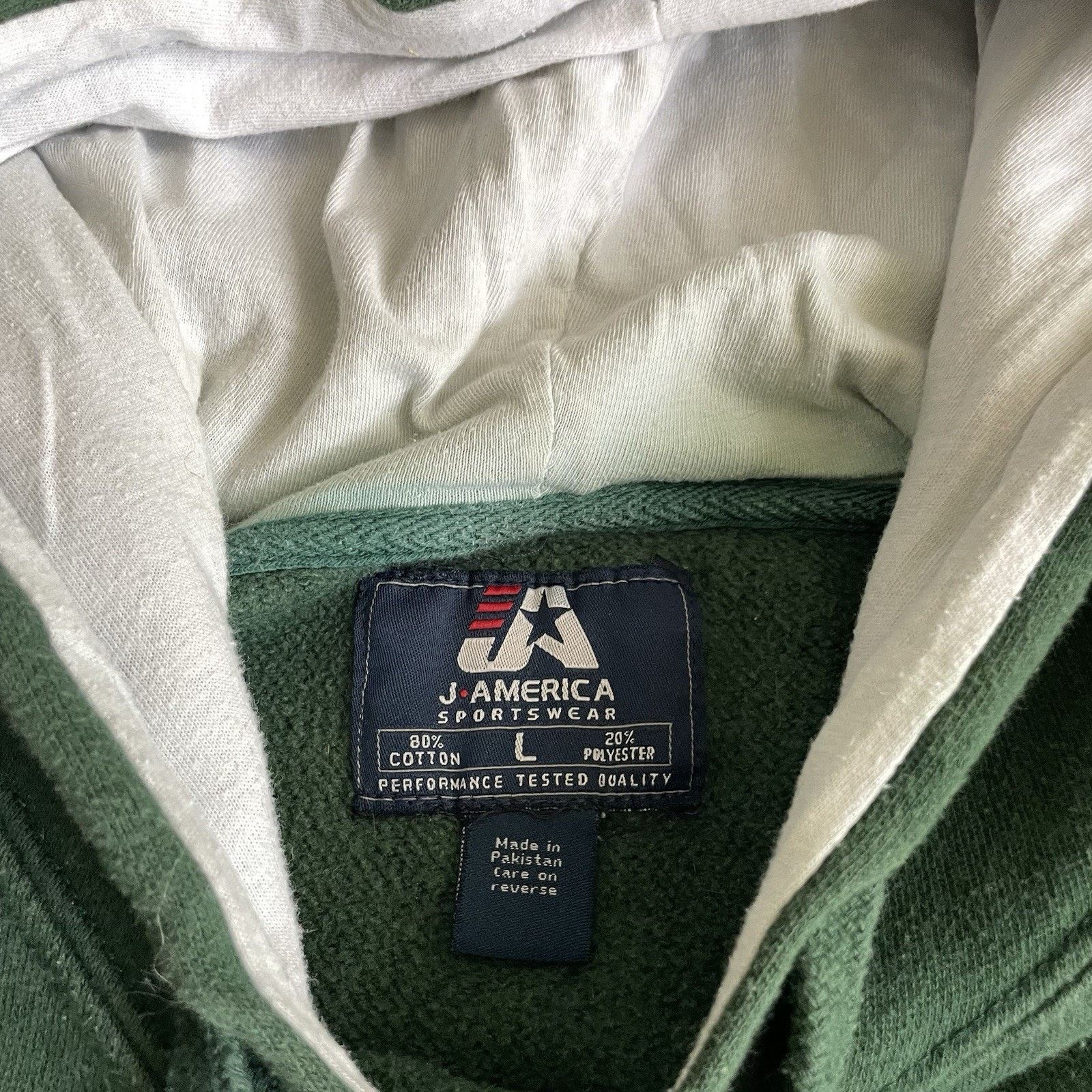 Vintage Vintage Michigan State University Spartans Hoodie Size L MSU Size US L / EU 52-54 / 3 - 5 Thumbnail