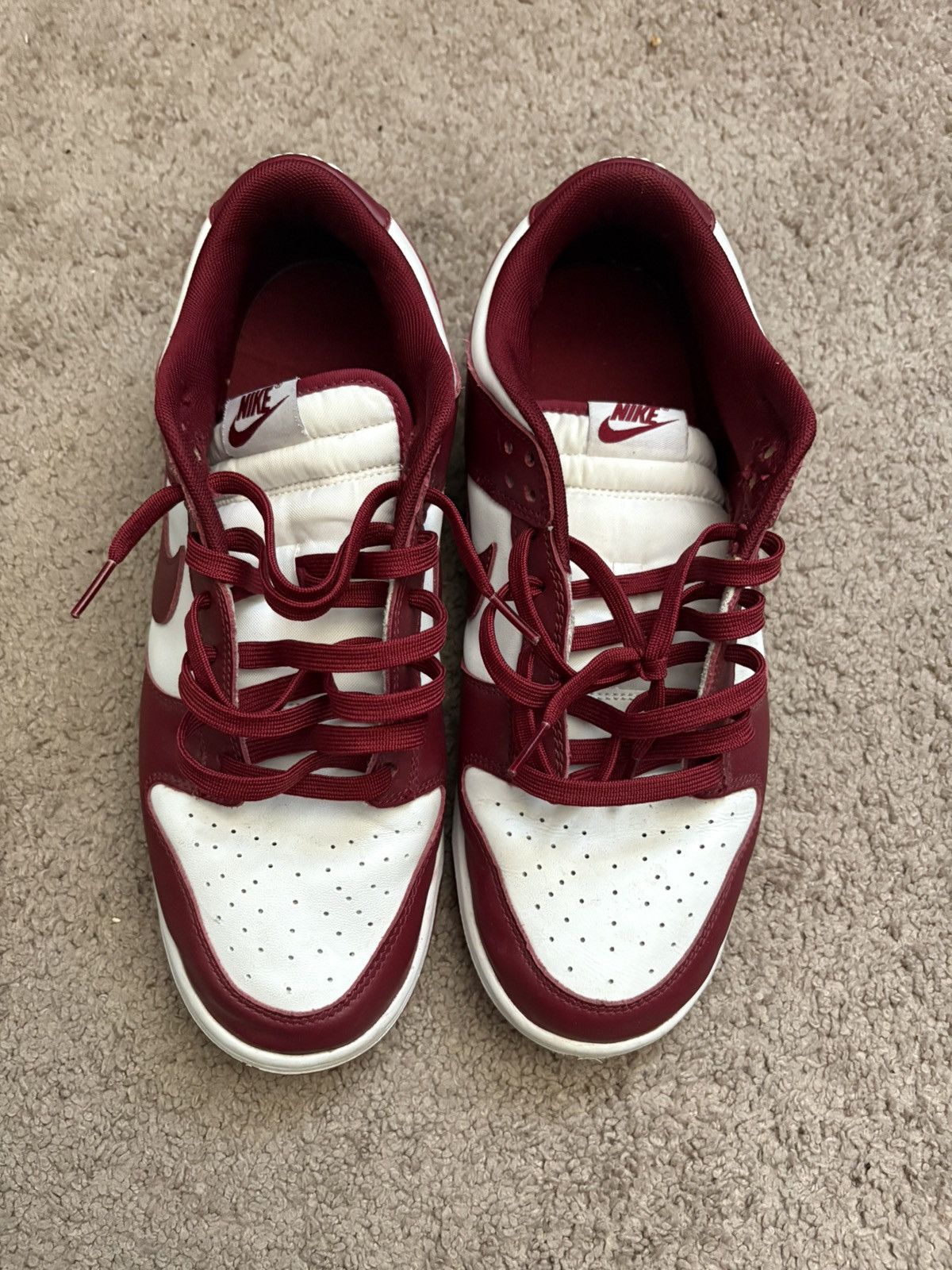 Nike Nike Team Red Dunks Size US 11 / EU 44 - 3 Thumbnail