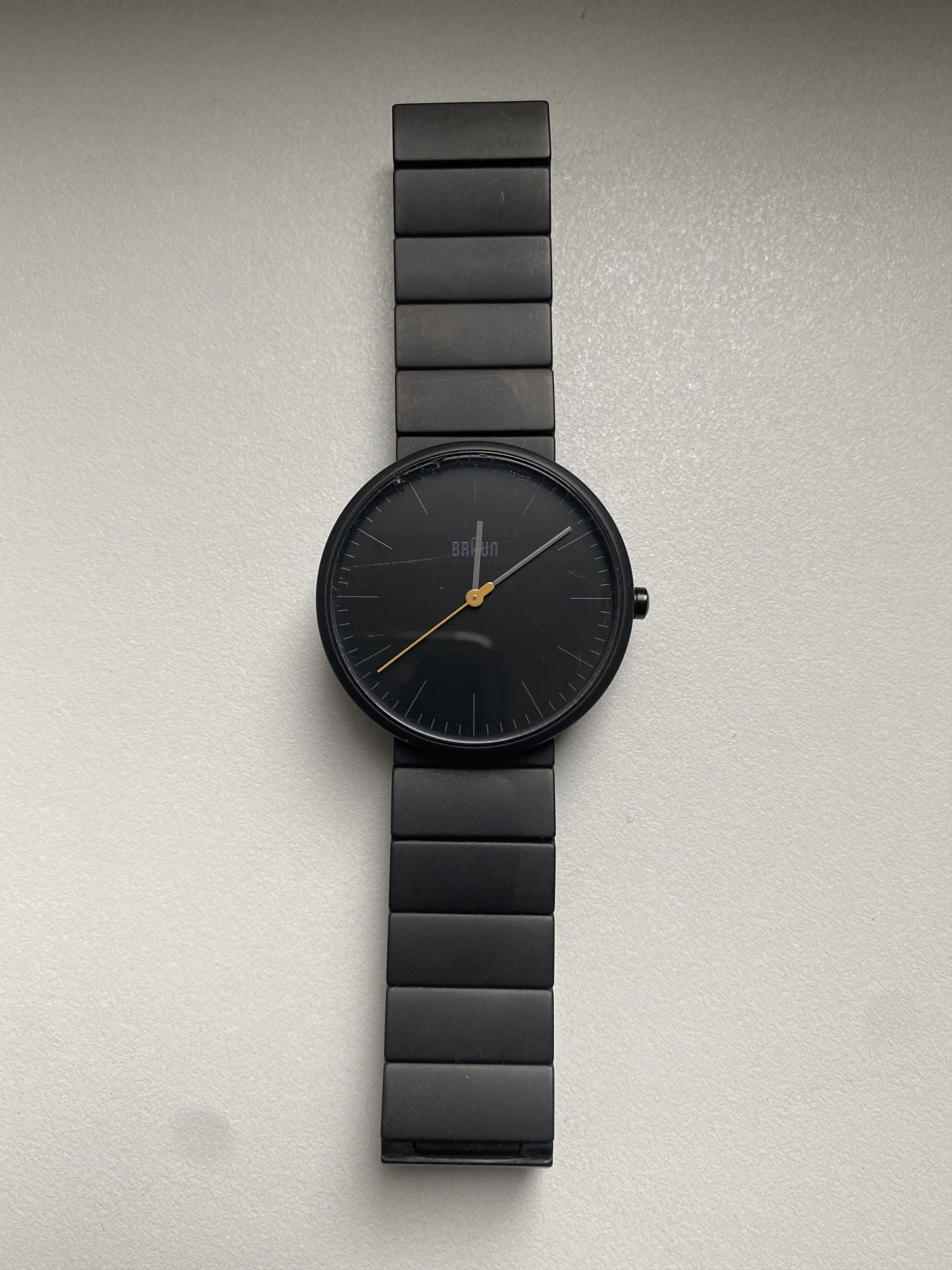 image of Braun Watch in Black, Men's