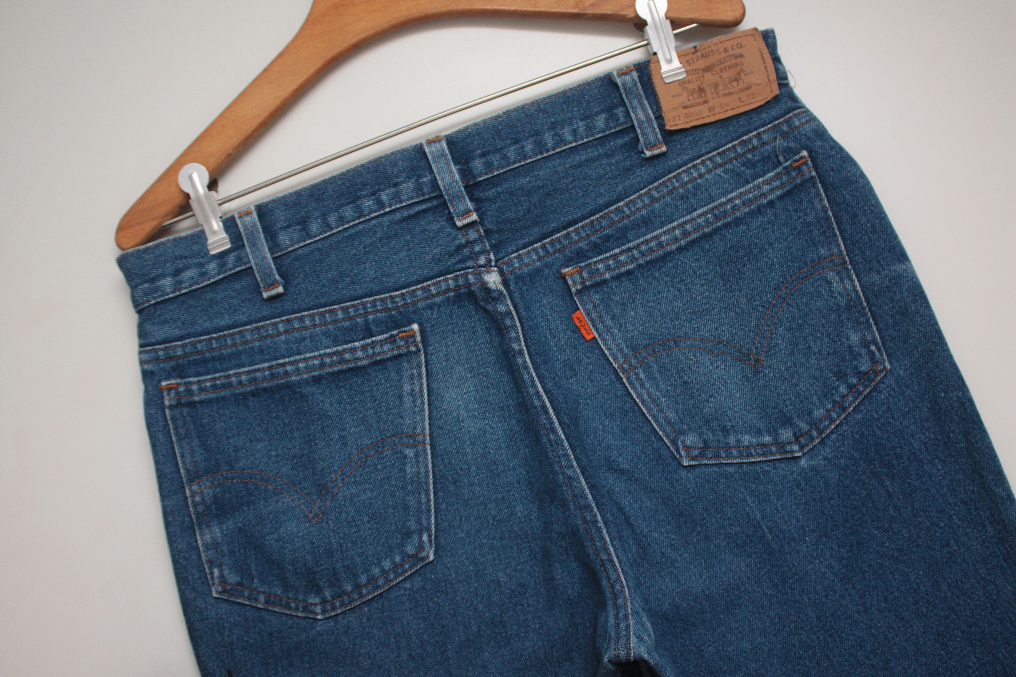 Levi's Vintage Clothing Levi's 627 Vintage Denim Blue Jeans W36L32 Made in UK Size US 36 / EU 52 - 1 Thumbnail