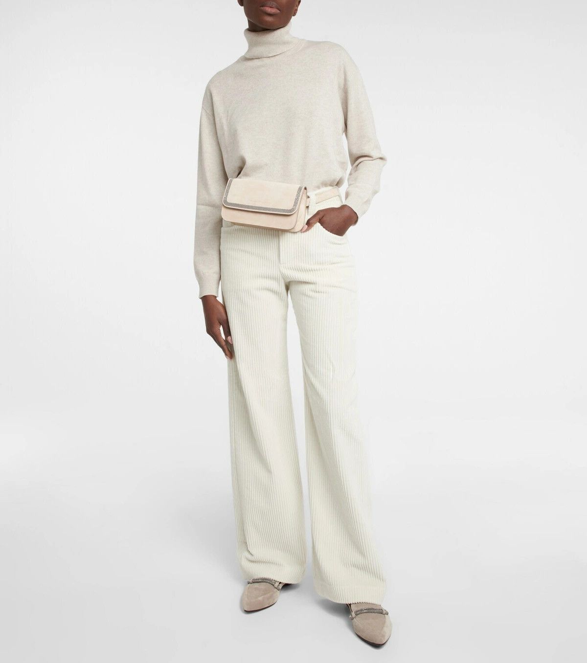 Brunello Cucinelli o1y0725 Size : OS / Belt Bag in Camel Size ONE SIZE - 5 Thumbnail