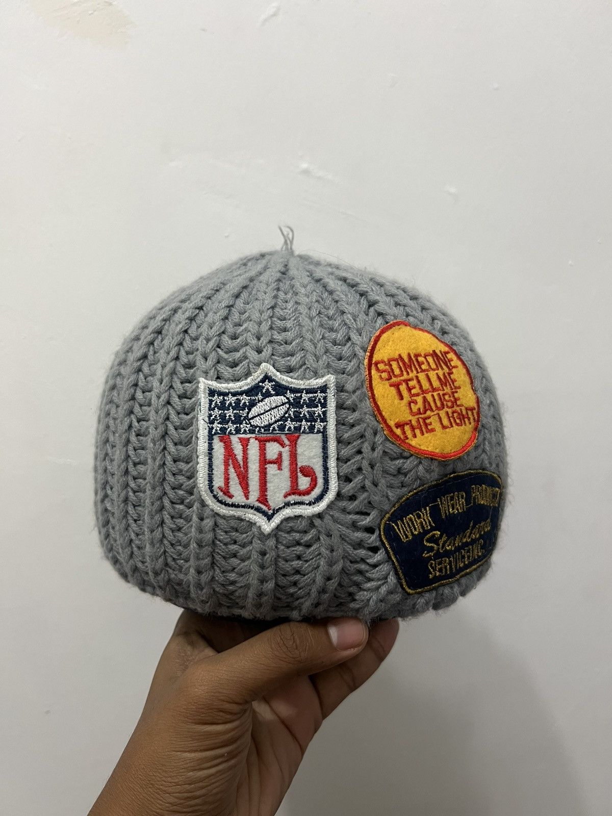 NFL Patches Beanie Snow Cap