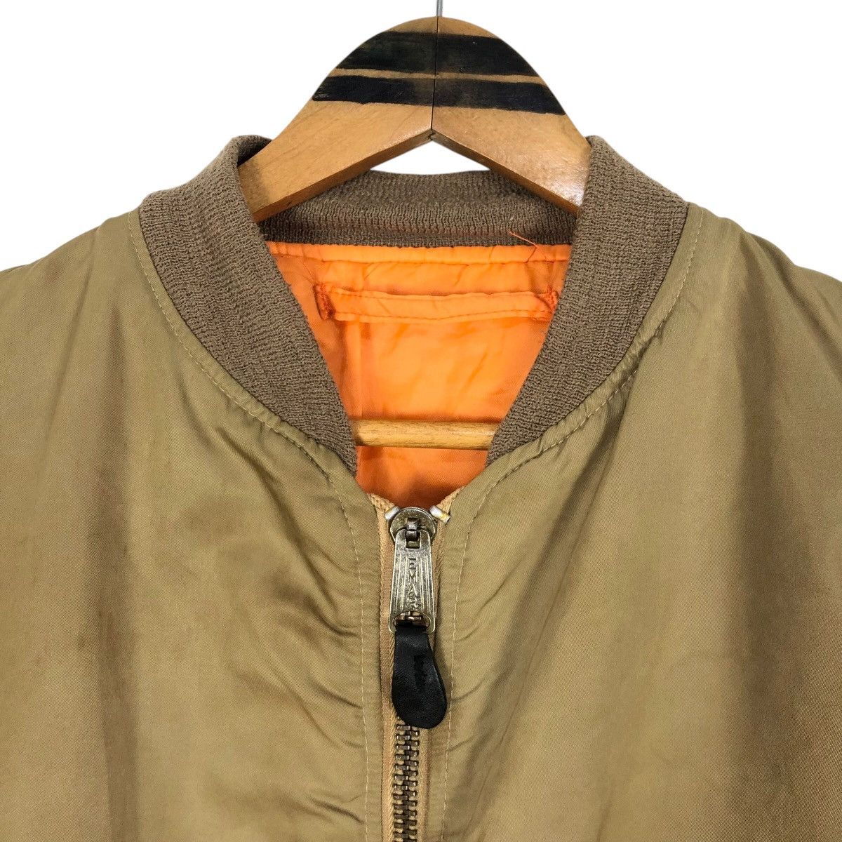 Alpha Industries Vintage 1993 Greenbrier Industries MA-1 Flight Jacket Size US M / EU 48-50 / 2 - 6 Thumbnail