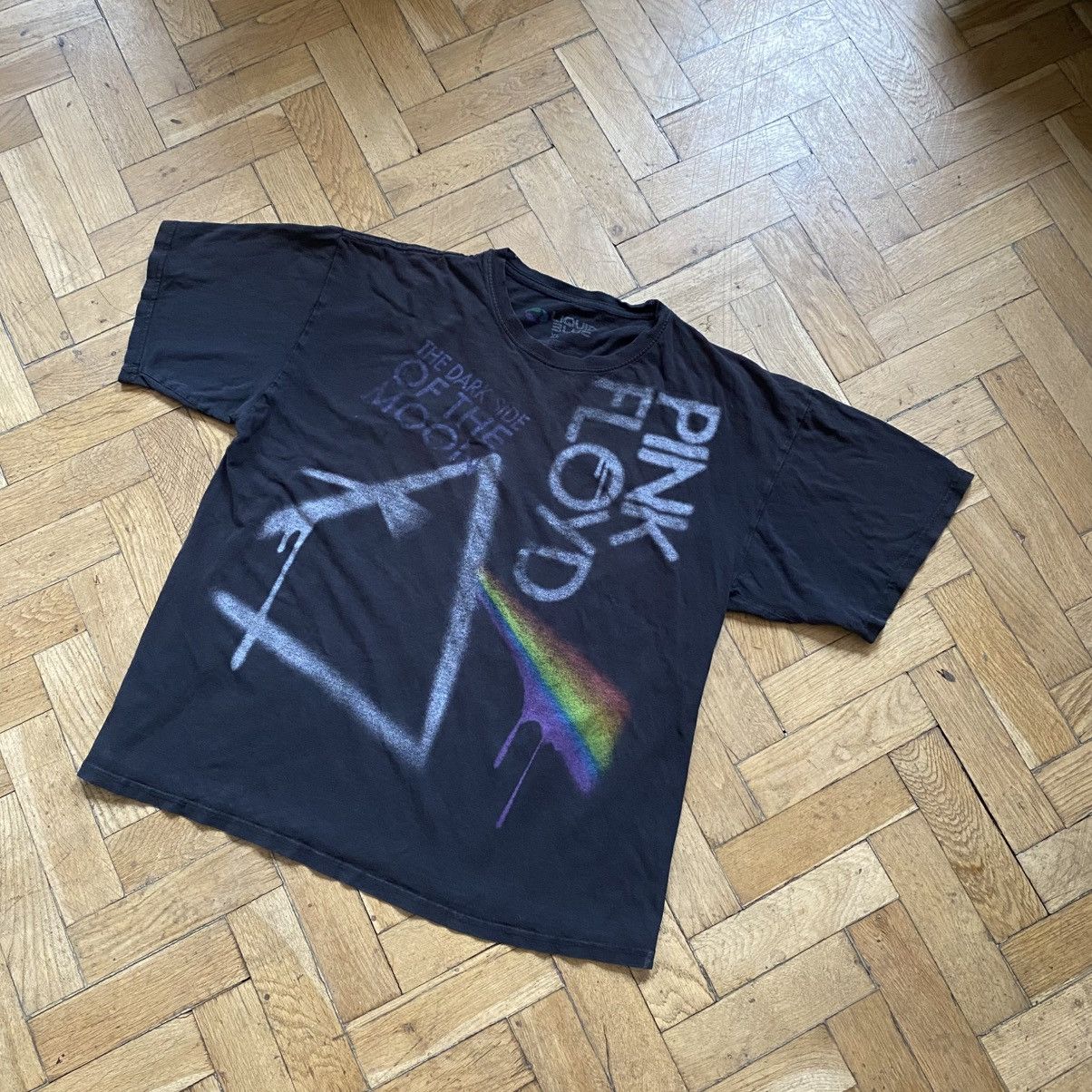 Vintage 90s Pink Floyd Oversized T-shirt Big Logo Tee Y2K
