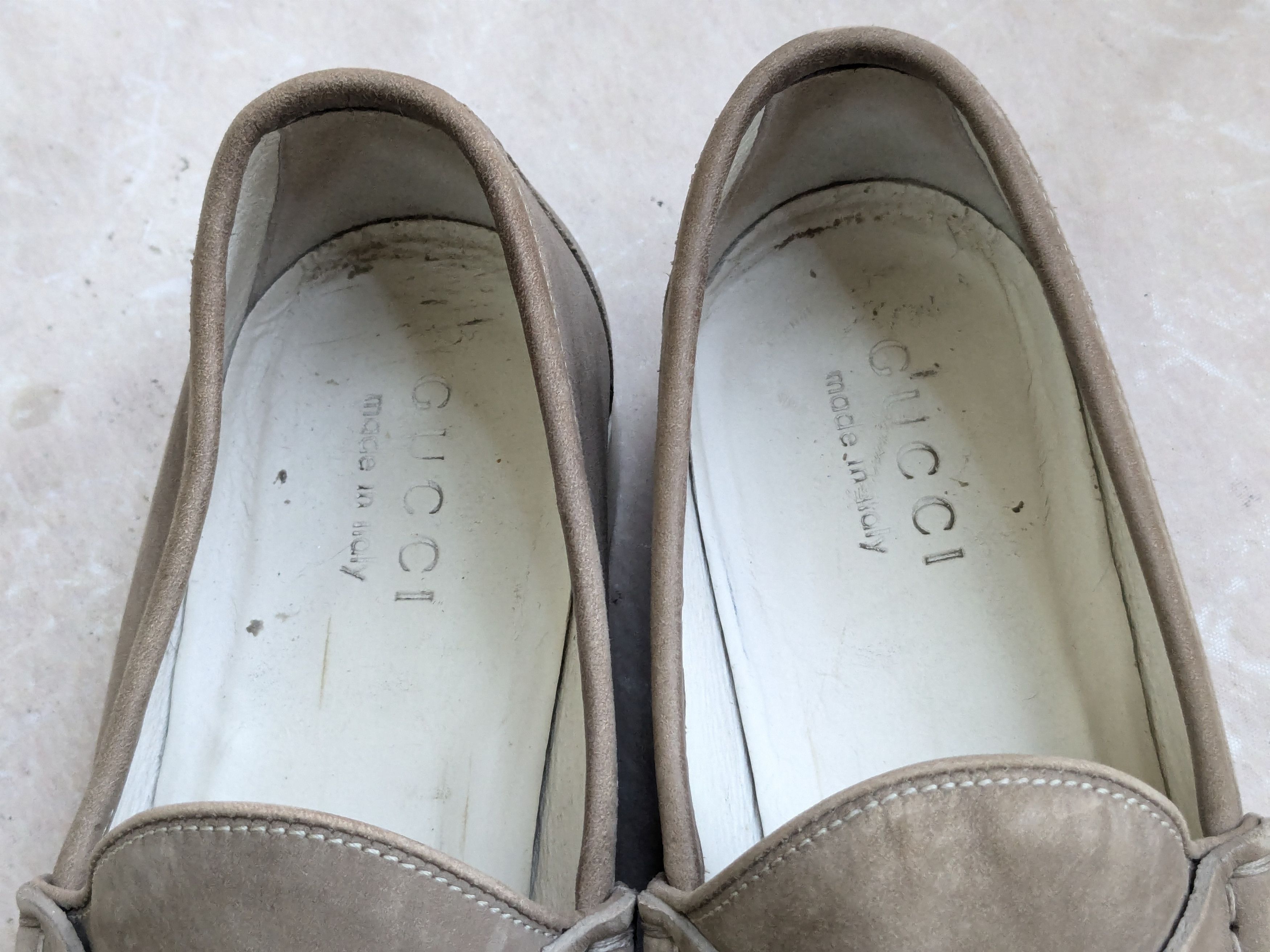Gucci Gucci Horsebit Loafers Gray 8 Leather Size US 8 / EU 41 - 2 Thumbnail