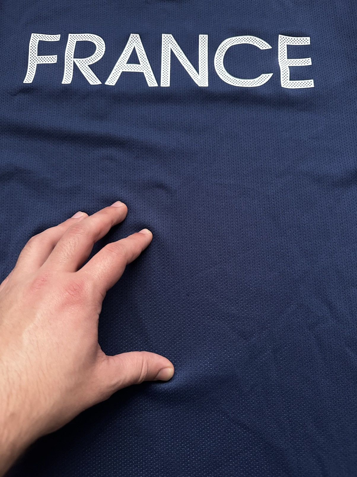 Nike Nike France National Team Training Y2K Jersey Size US L / EU 52-54 / 3 - 14 Thumbnail