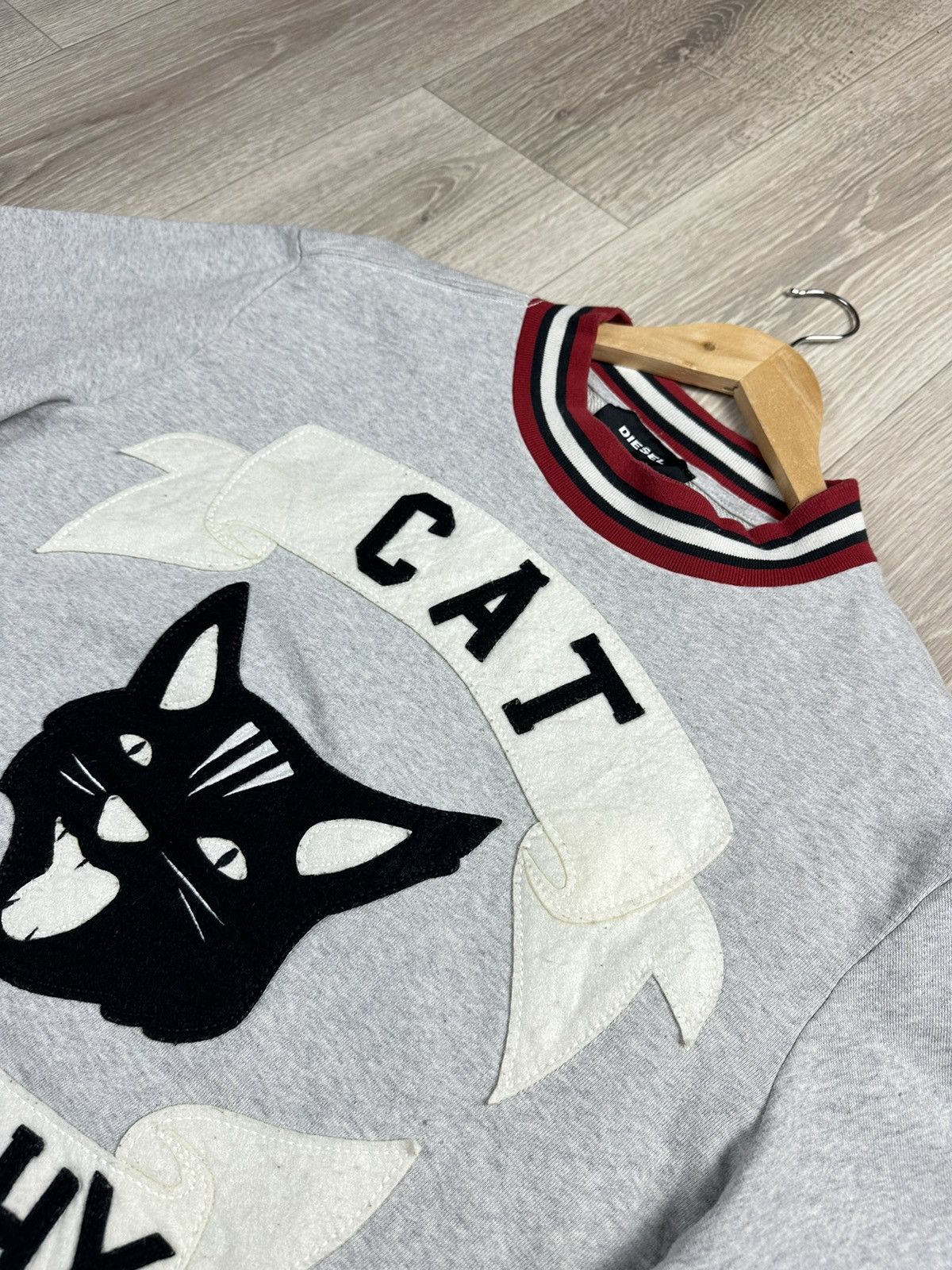 Diesel Vintage Diesel Crewneck Sweatshirt Big Logo Cat Astrophy Size US M / EU 48-50 / 2 - 5 Thumbnail