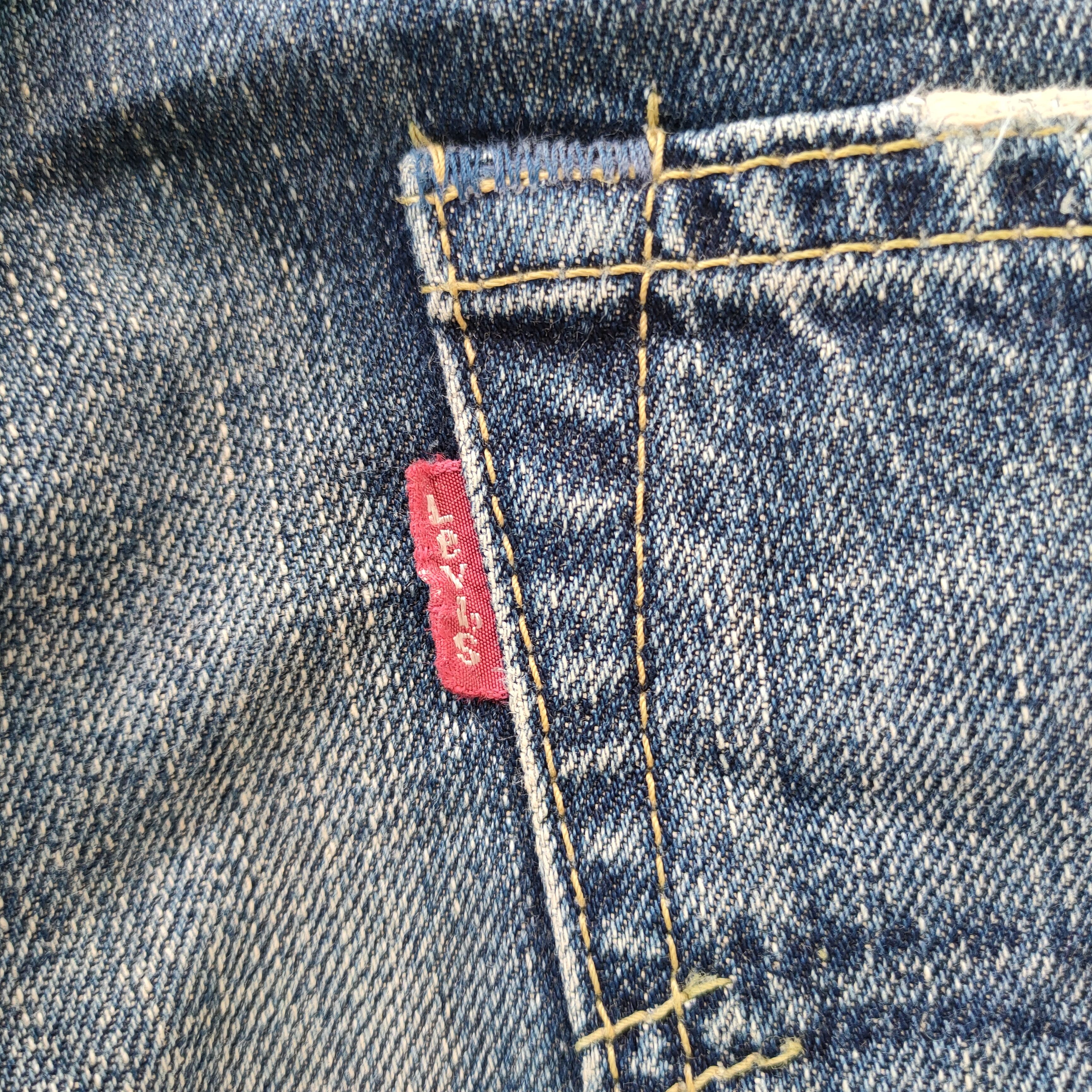 Levi's × Vintage W34 VINTAGE LEVI'S 503 DISTRESSED FADED JEANS DENIM PANTS Size US 34 / EU 50 - 10 Thumbnail