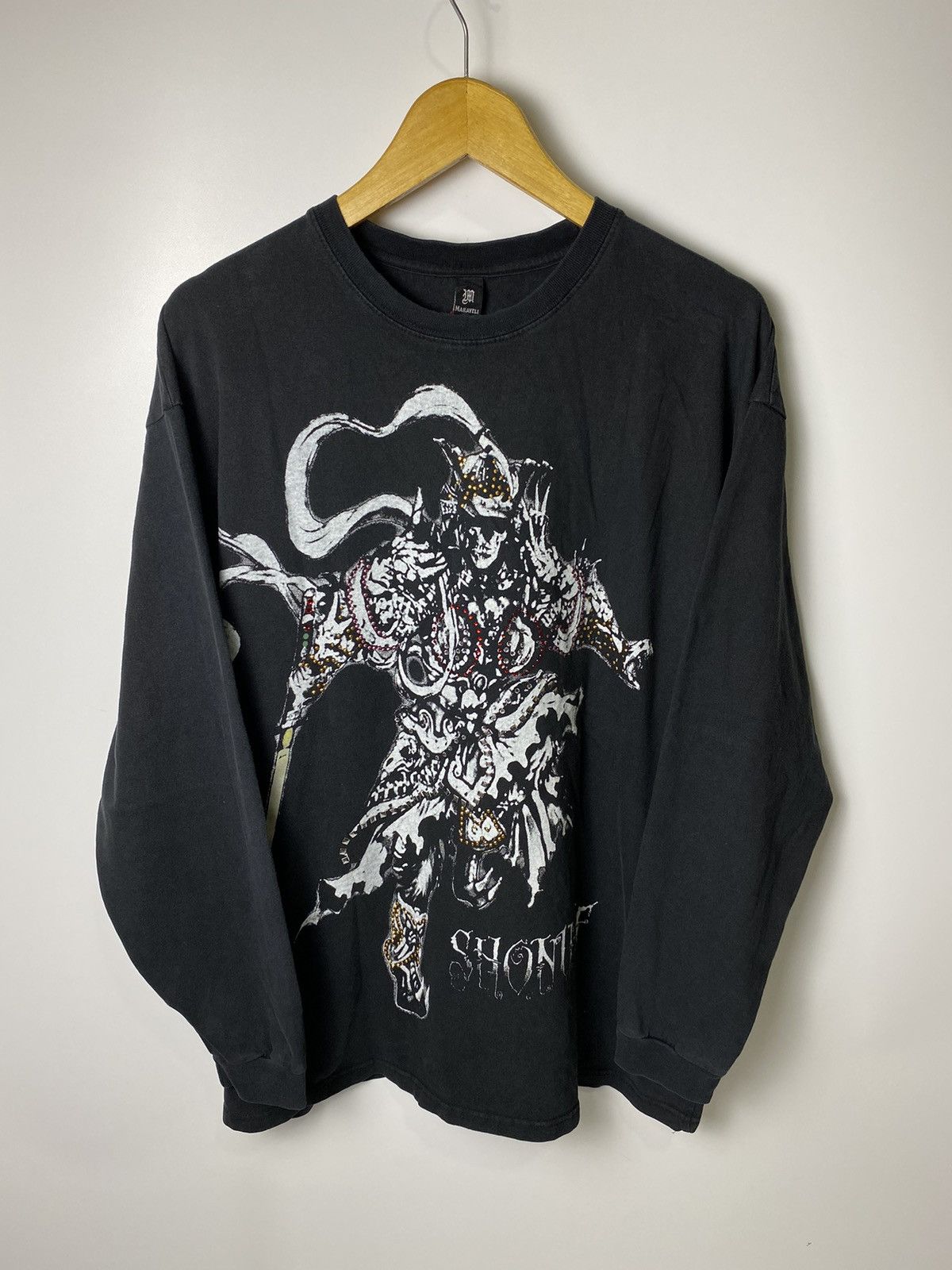 Designer × If Six Was Nine × Makaveli 💥Vintage💥 makaveli rhinestone longsleeve Size US XL / EU 56 / 4 - 2 Thumbnail