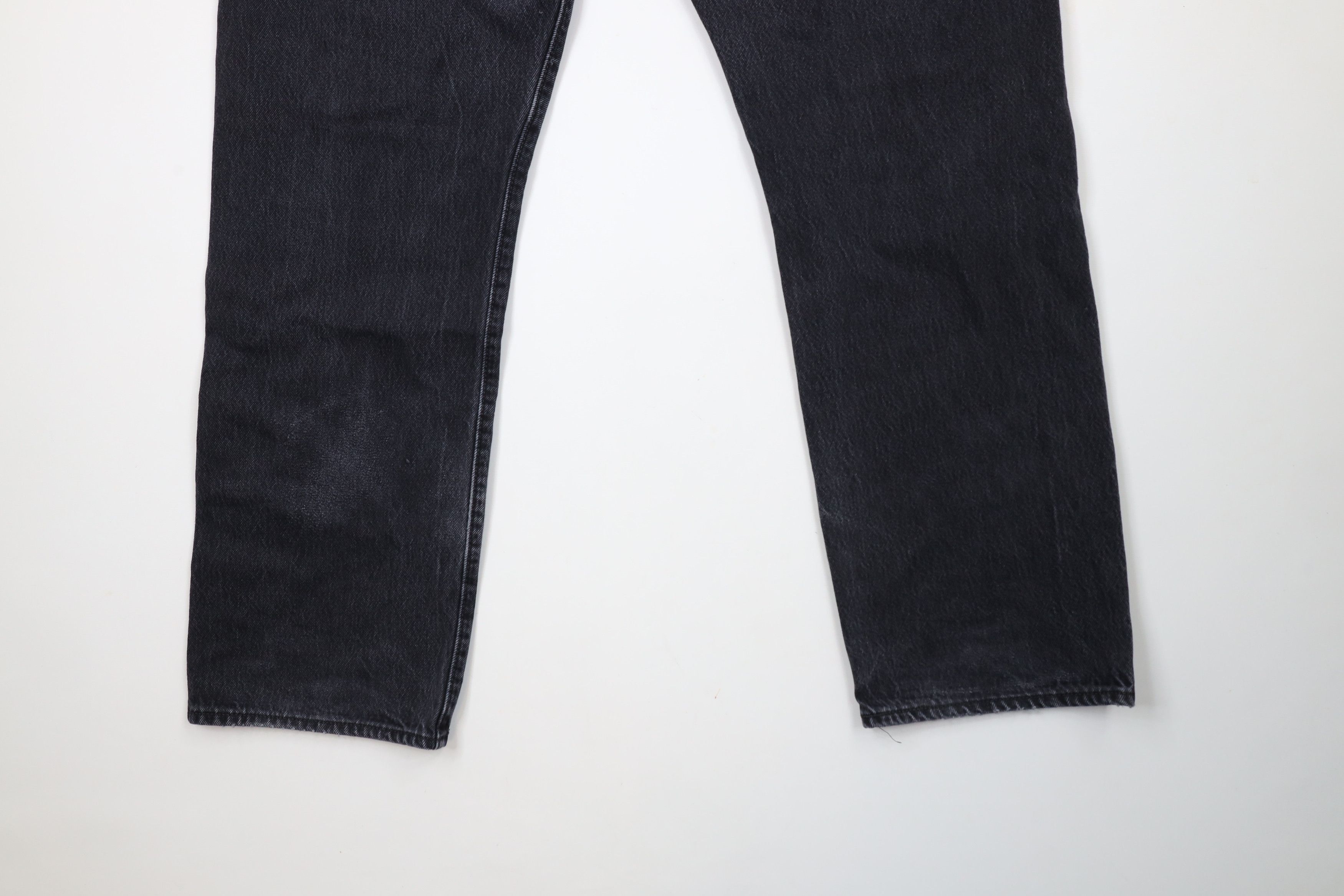Levi's × Vintage Vintage Y2K Levis 501xx Fly Original Fit Denim Jeans Black Size US 40 / EU 56 - 14 Thumbnail