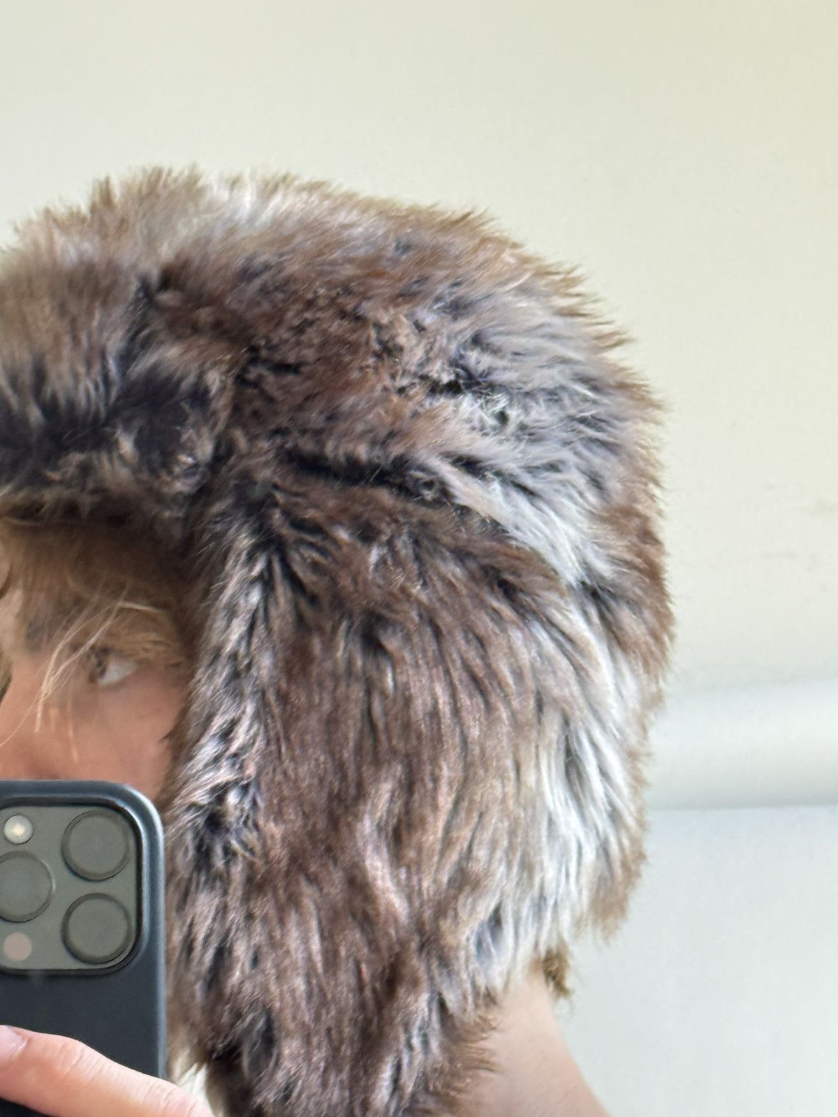 Japanese Brand Vintage fuzzy mohair japanese ushanka hat avant garde Size ONE SIZE - 12 Thumbnail