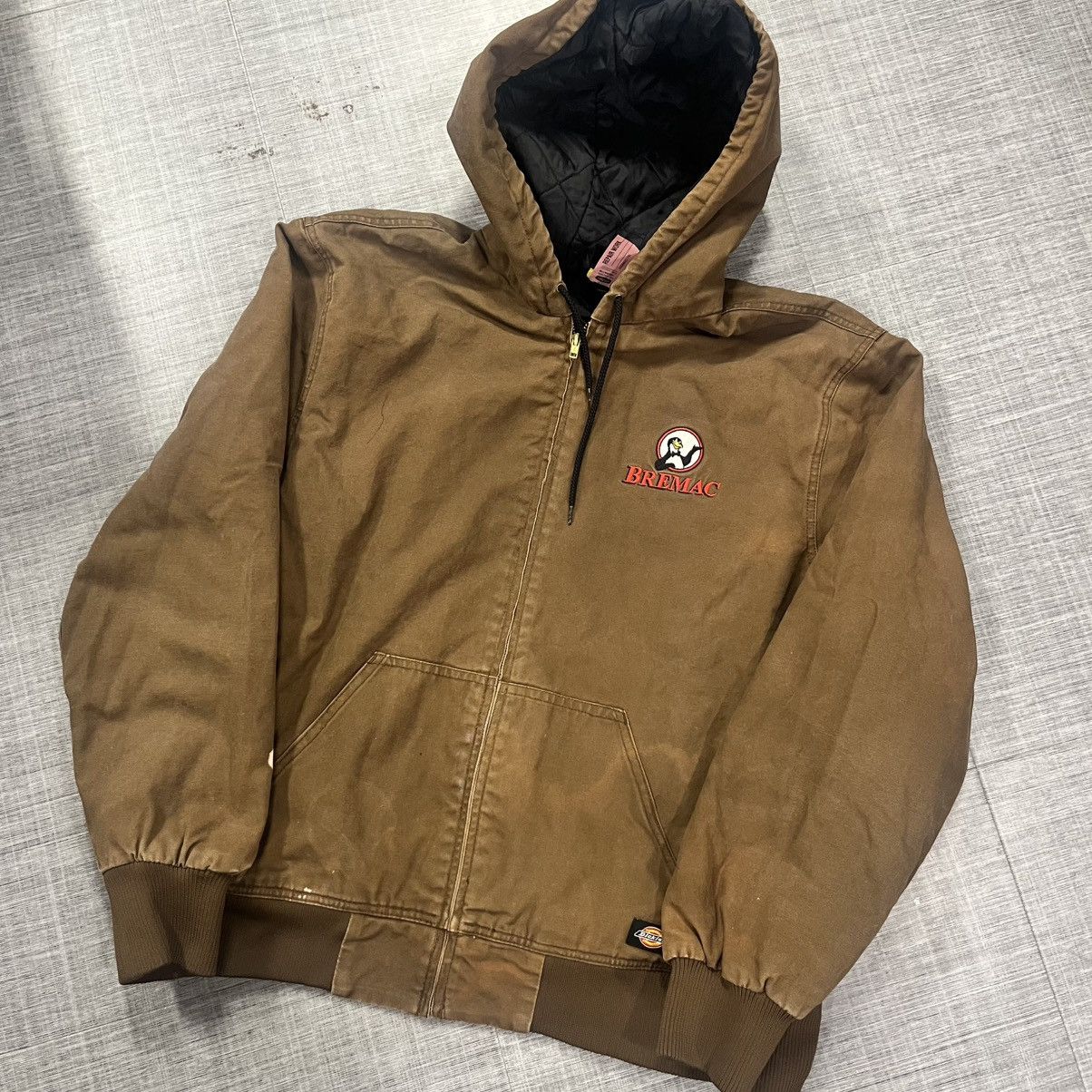Carhartt × Dickies × Vintage VTG Dickies Carhartt Style Hooded Jacket Size US XL / EU 56 / 4 - 1 Thumbnail