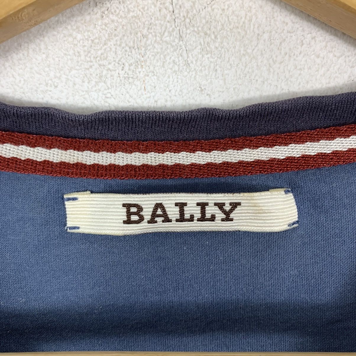 Bally BALLY Stripes Italy Plain Short Sleeve Tshirt Size US S / EU 44-46 / 1 - 4 Thumbnail