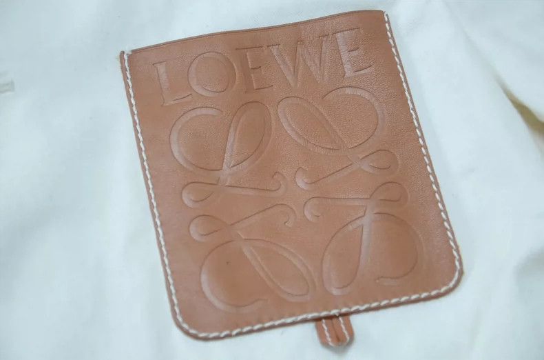 Loewe LOEWE White American windbreaker coat Size S / US 4 / IT 40 - 5 Thumbnail