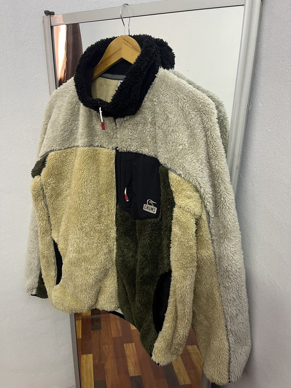 Chums CHUMS Hurricane Fleece Jacket Colorblock Size US L / EU 52-54 / 3 - 2 Thumbnail