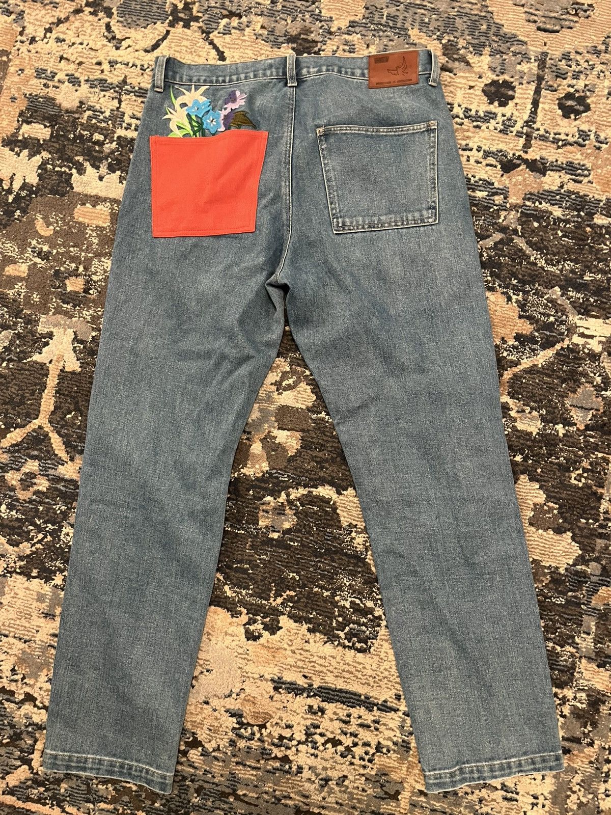 KidSuper Kidsuper flower pot jeans Size US 32 / EU 48 - 1 Thumbnail