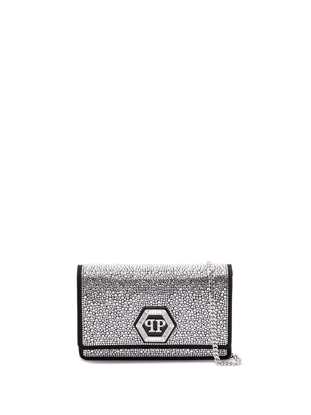 Philipp Plein Strass `hexagon` Mini Shoulder Bag, Women's